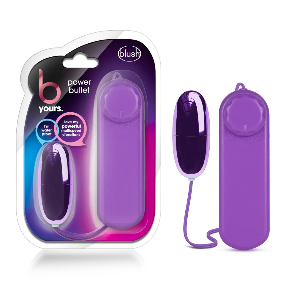 B Yours By Blush® | Power Bullet Purple 2.10-Inch Vibrating Bullet、mySite、bottomscart