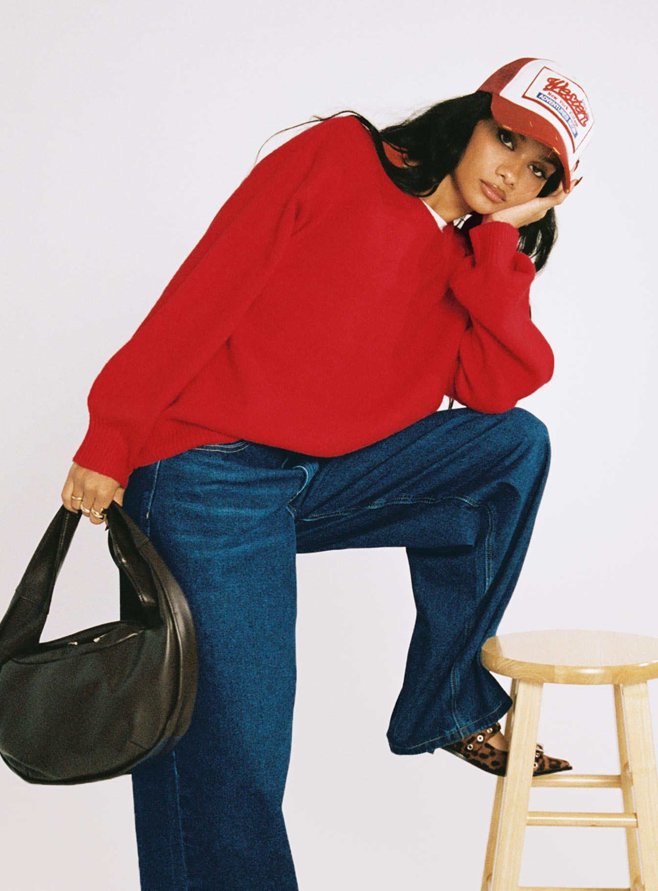 Ryanna Sweater Red、mySite、solidvoid