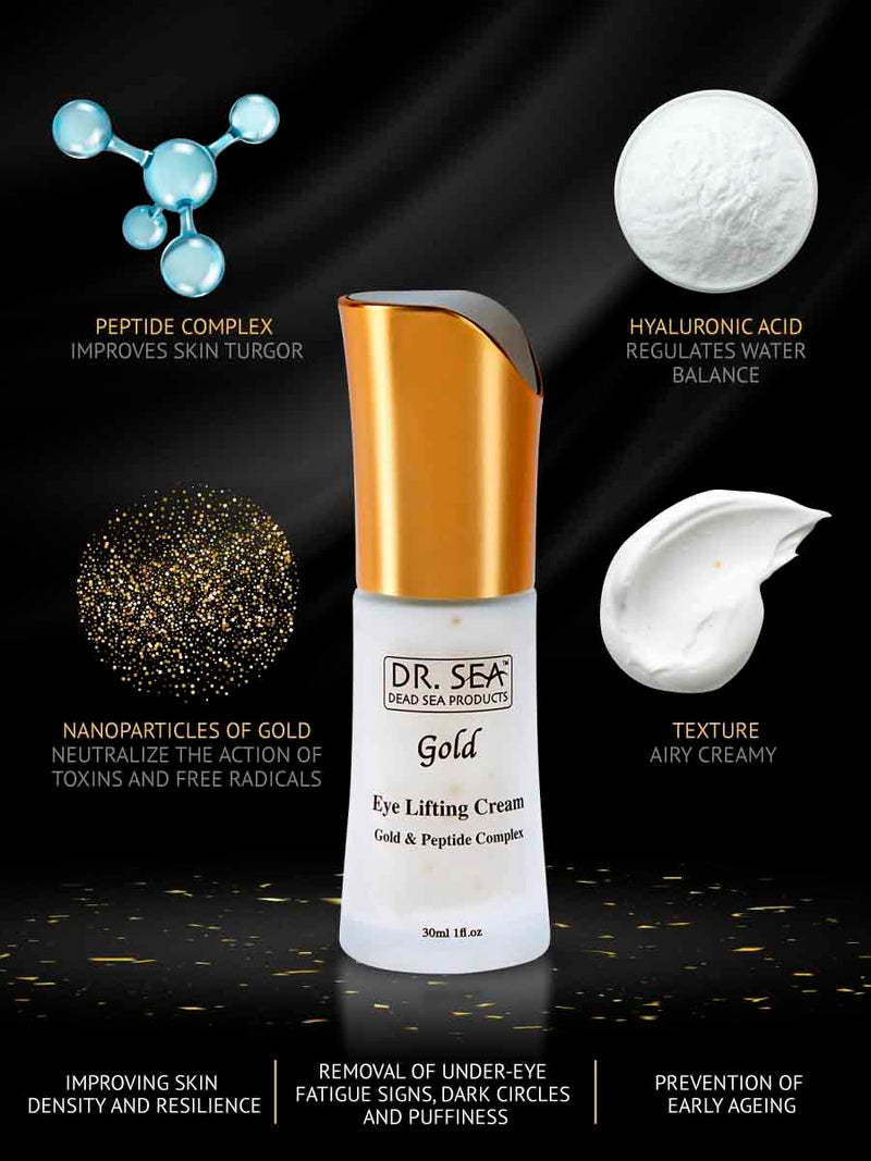  DR. SEA - Eye Lifting Cream with Gold and Peptide Complex、mySite、elrpsem3k