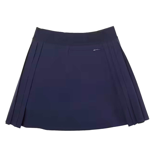 Lacoste Women's Built-In Short Tennis Skirt (Navy Blue)、mySite、neckold