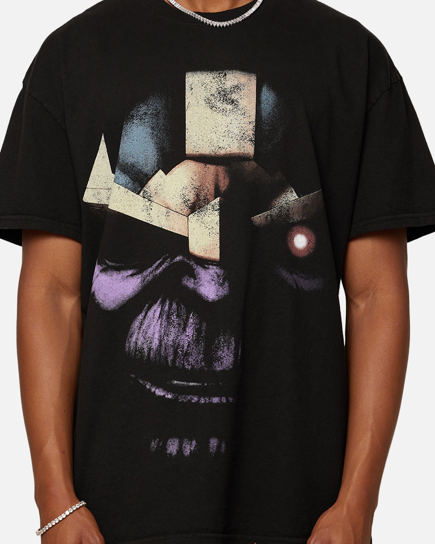 Marvel Thanos Heavyweight T-Shirt Black、mySite、zt4zffjzw