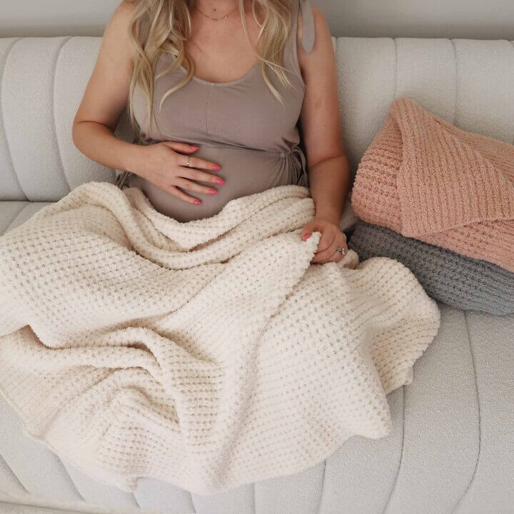  CuddleLane™ Luxe Waffle Blankets | Solids、mySite、layawaytickets