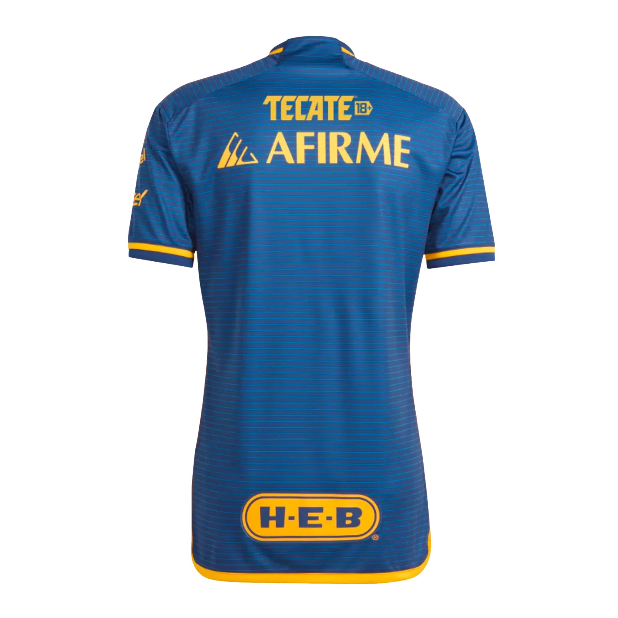 adidas Men's Tigres UANL 2023/24 Away Jersey Navy/Yellow、mySite、noshort