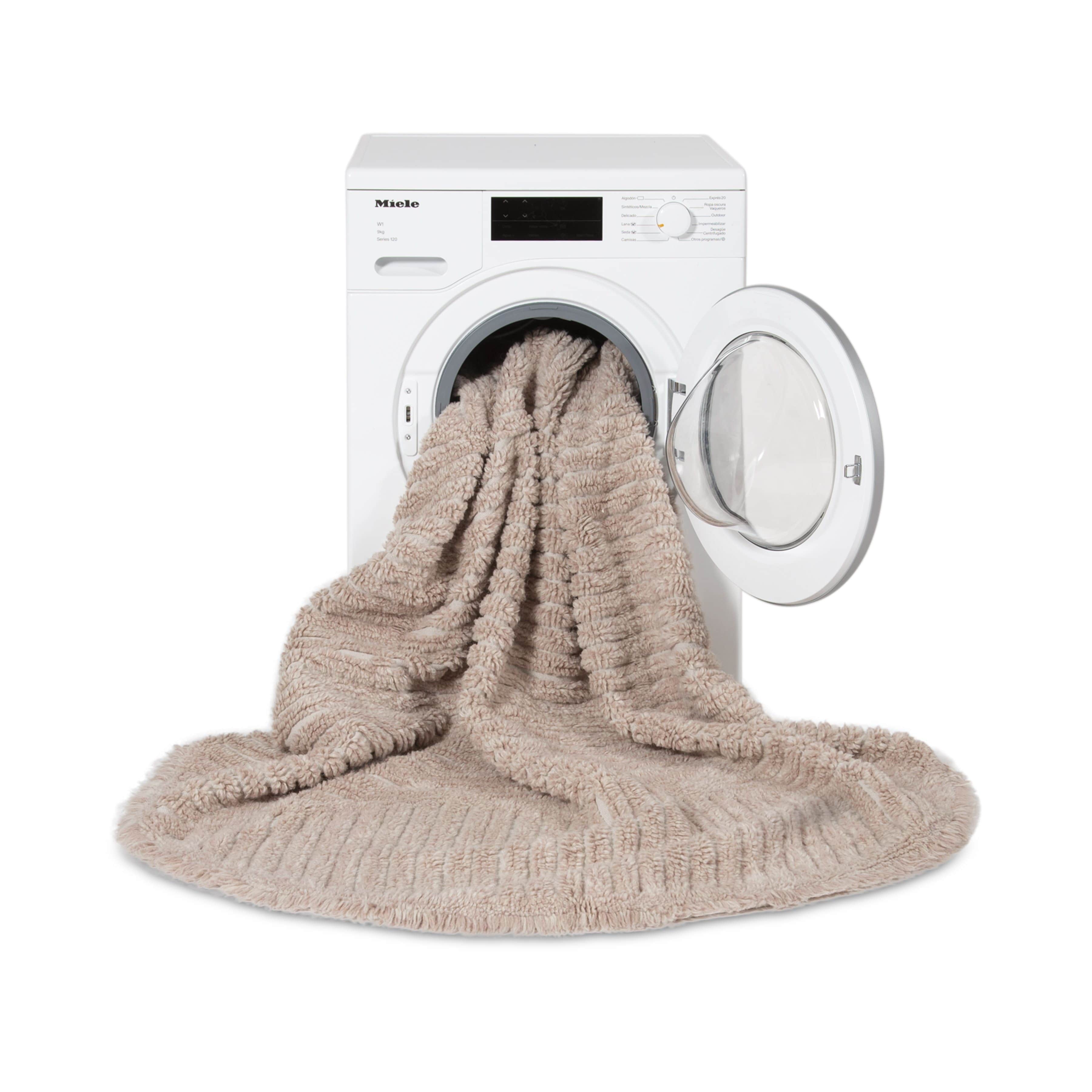 Rose Tea Wool Washable Area Rug、mySite、gigharbornorthrealestate