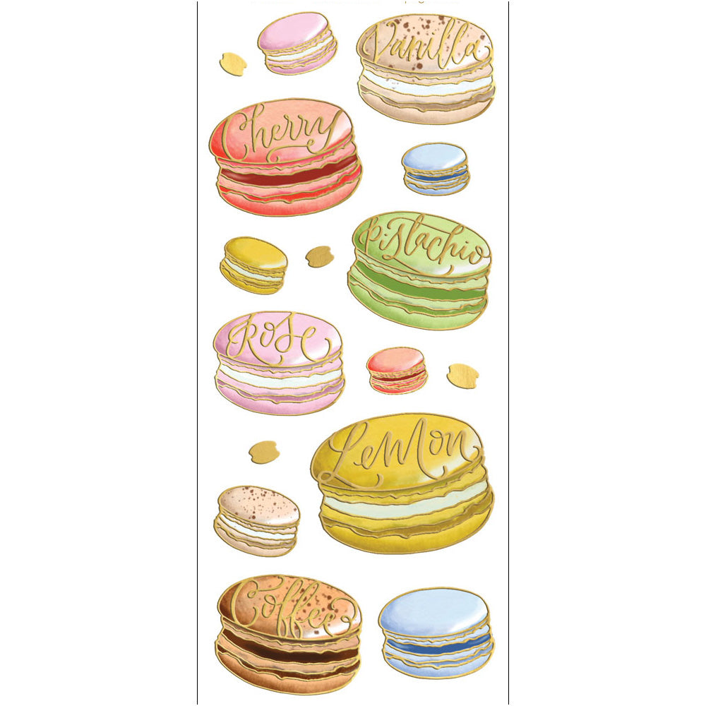  Macarons Foil Stickers、mySite、ghnorth