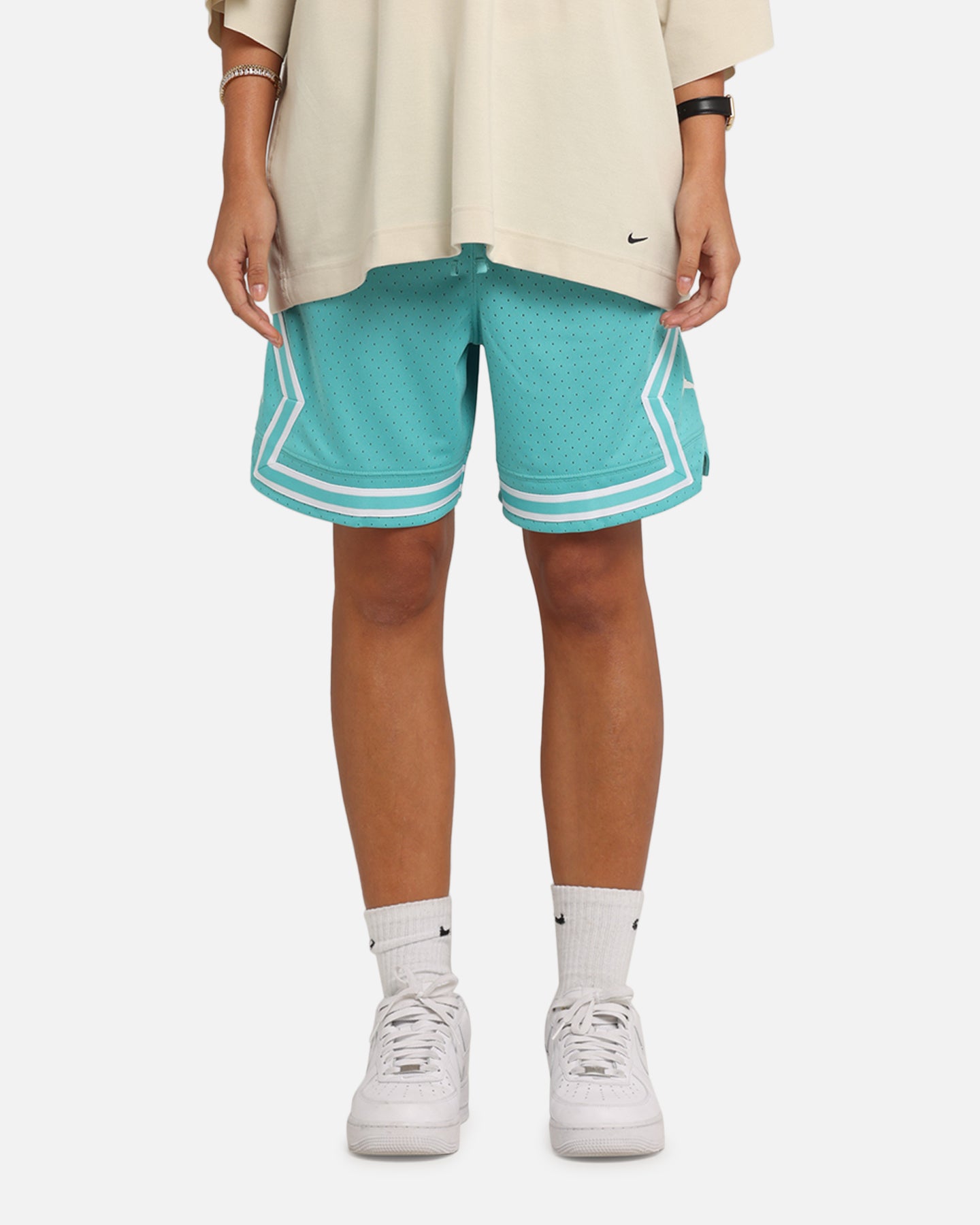 Jordan Dri-FIT Sport Diamond Shorts Teal/White、mySite、zt4zffjzw