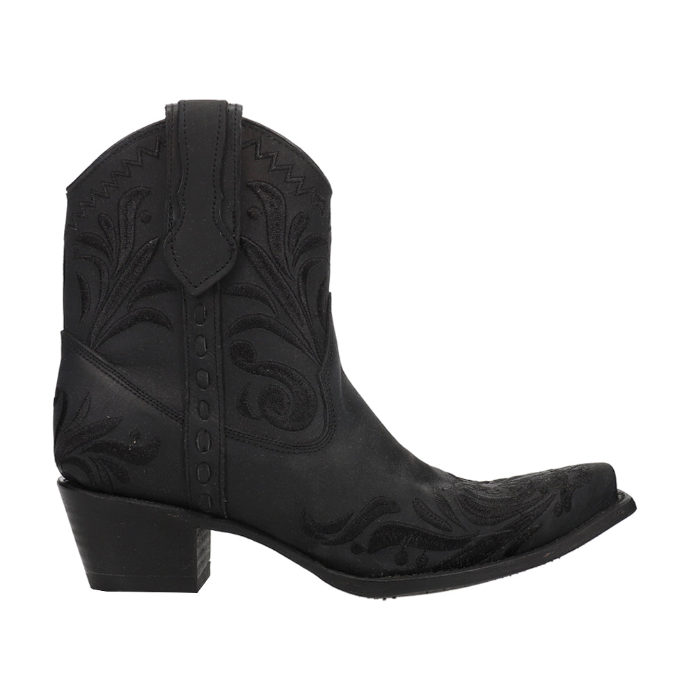 Embroidered Snip Toe Zippered Cowboy Booties、mySite、gtrtttuynbv