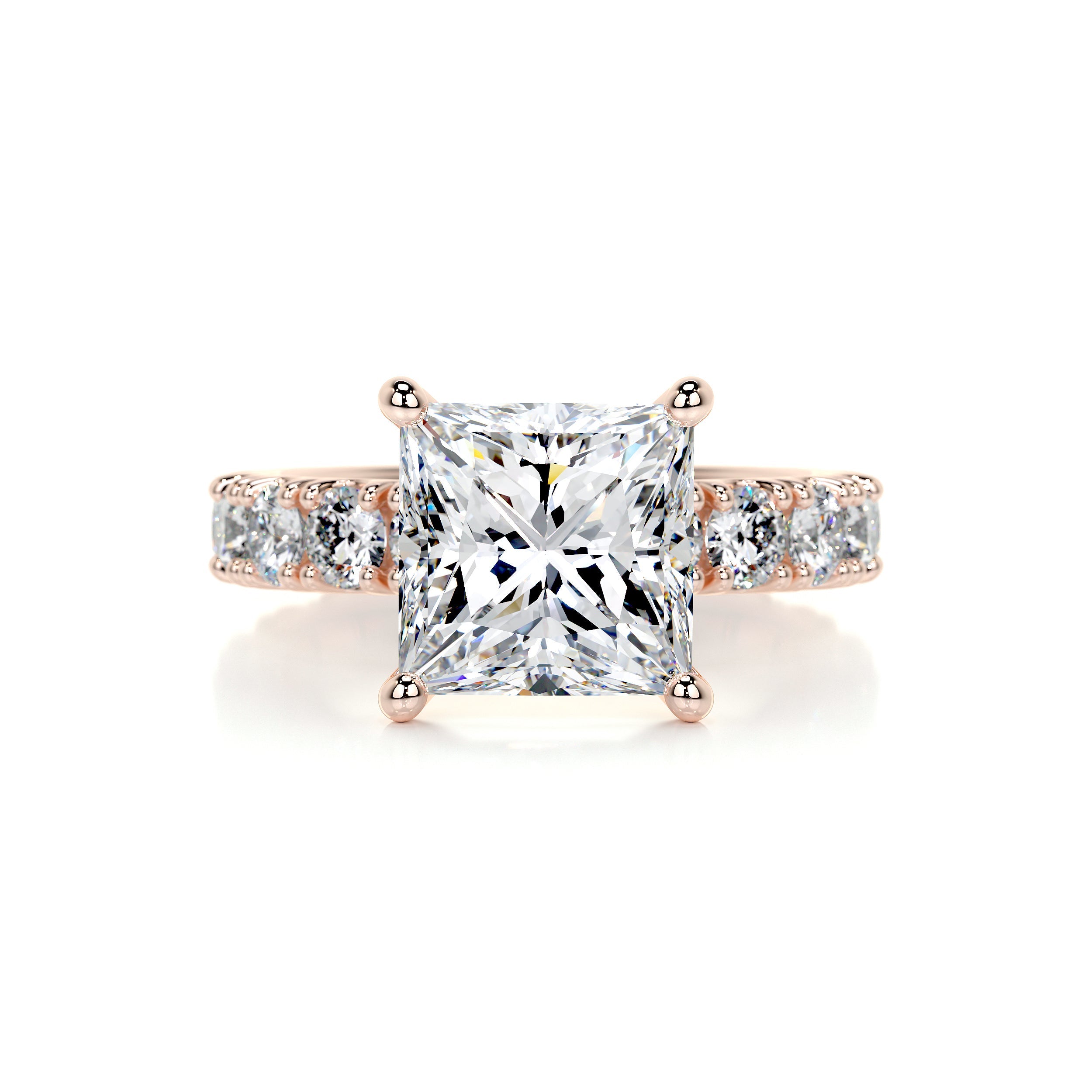 Molly Diamond Engagement Ring -14K Rose Gold、mySite、hinf8tx79