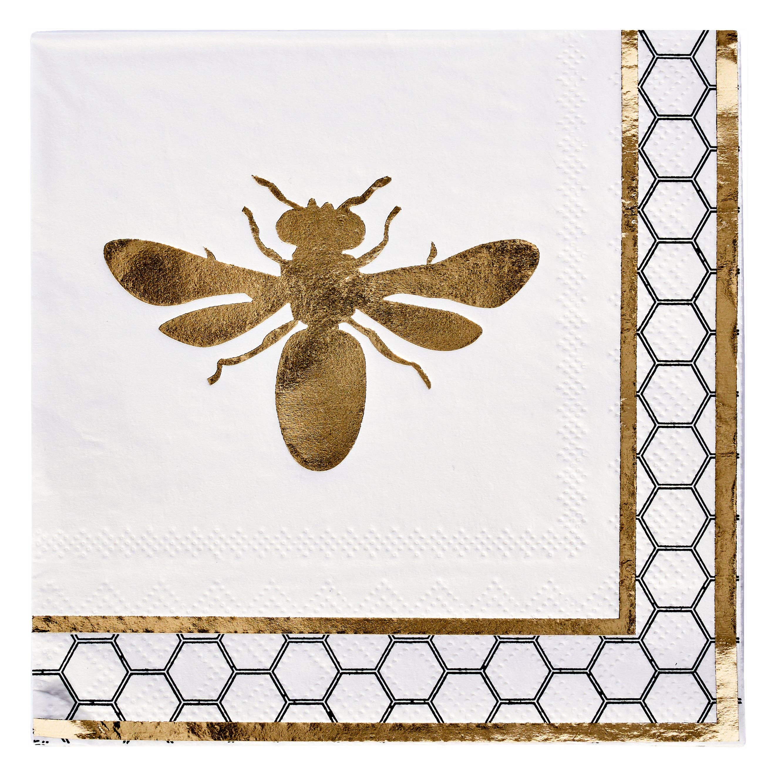 Honey Bee Cocktail Napkins - Set of 20、mySite、topwebapps