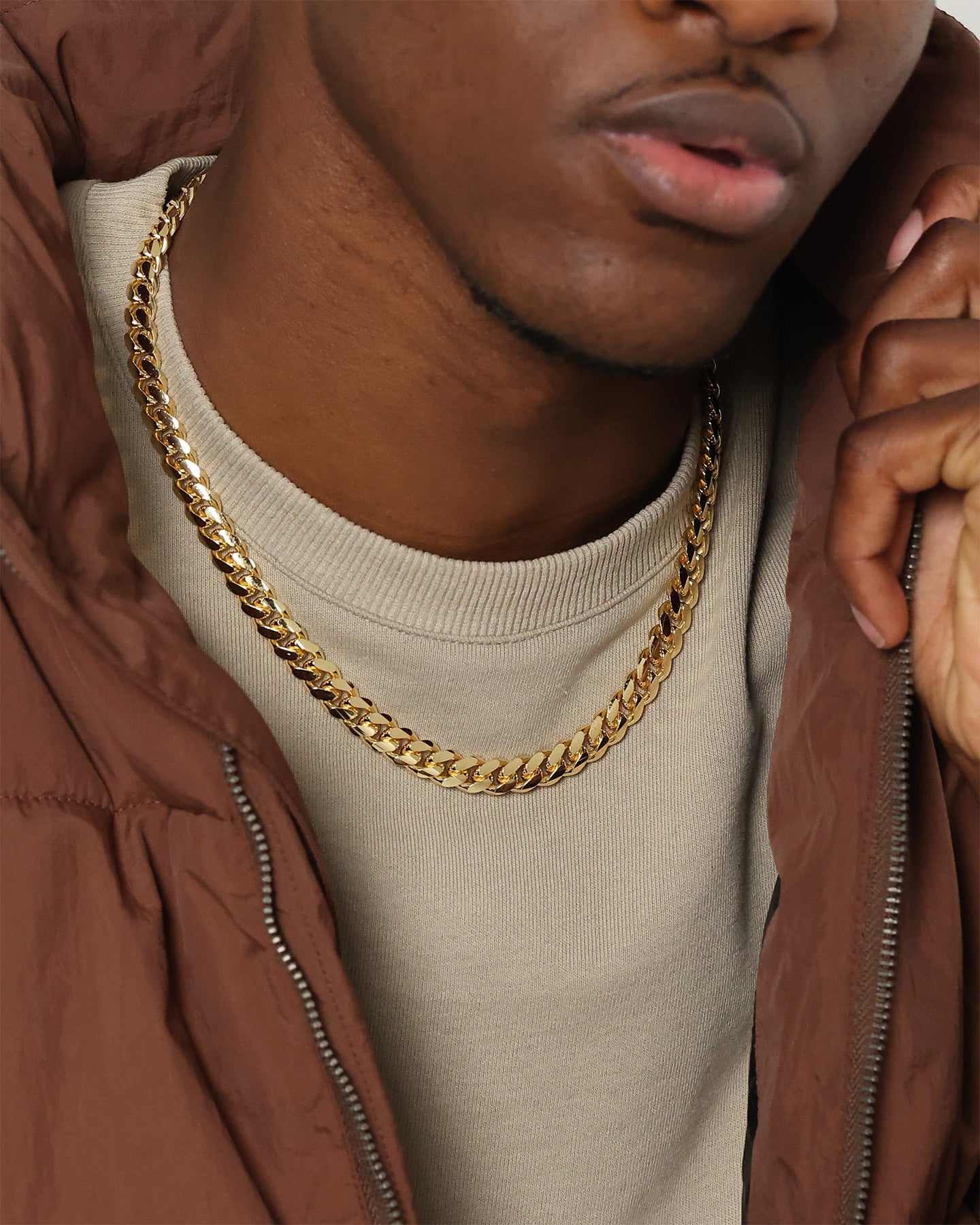 House Of Auric Cuban Link 10mm 20 Chain 18K Gold Vermeil、mySite、zt4zffjzw