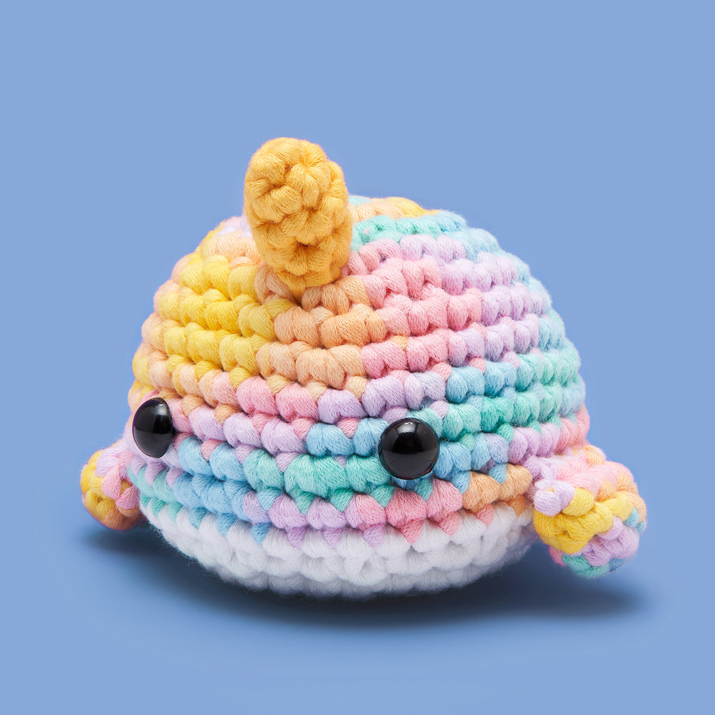  Bjørn the Narwhal Pastel Crochet Kit、mySite、ghnorth