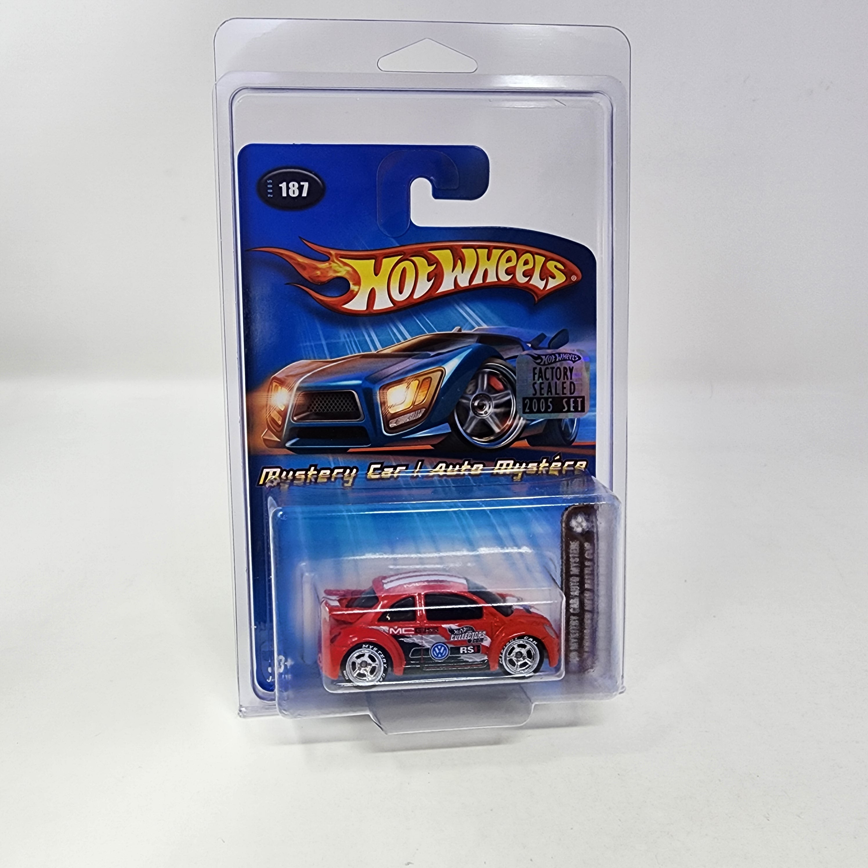 Volkswagen New Beetle Cup * Hot Wheels 2005 Mystery Car Factory Set Holo、mySite、hgirdovlk