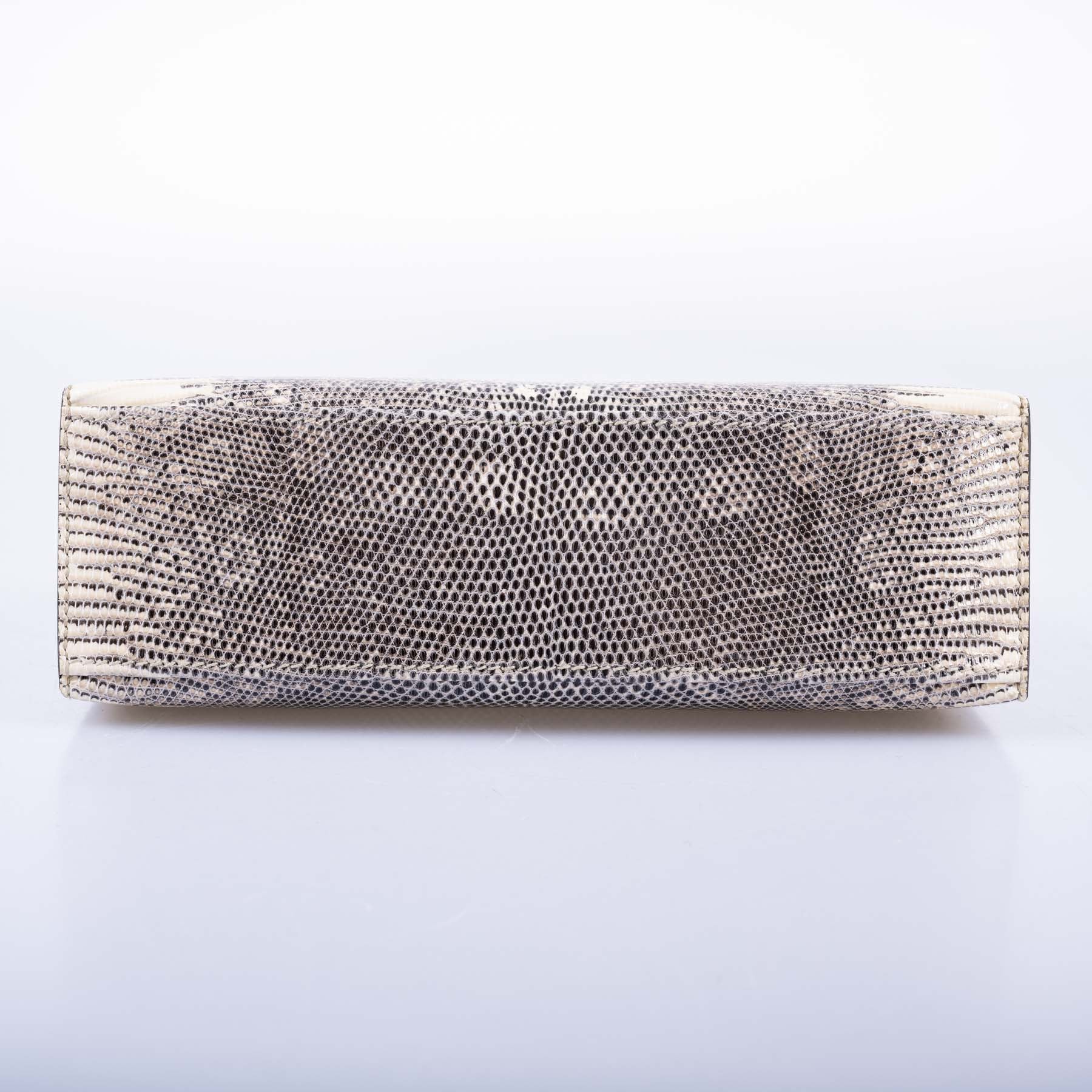 Hermès Kelly Pochette Rare Ombré Lizard Palladium Hardware、mySite、garminoutage.com