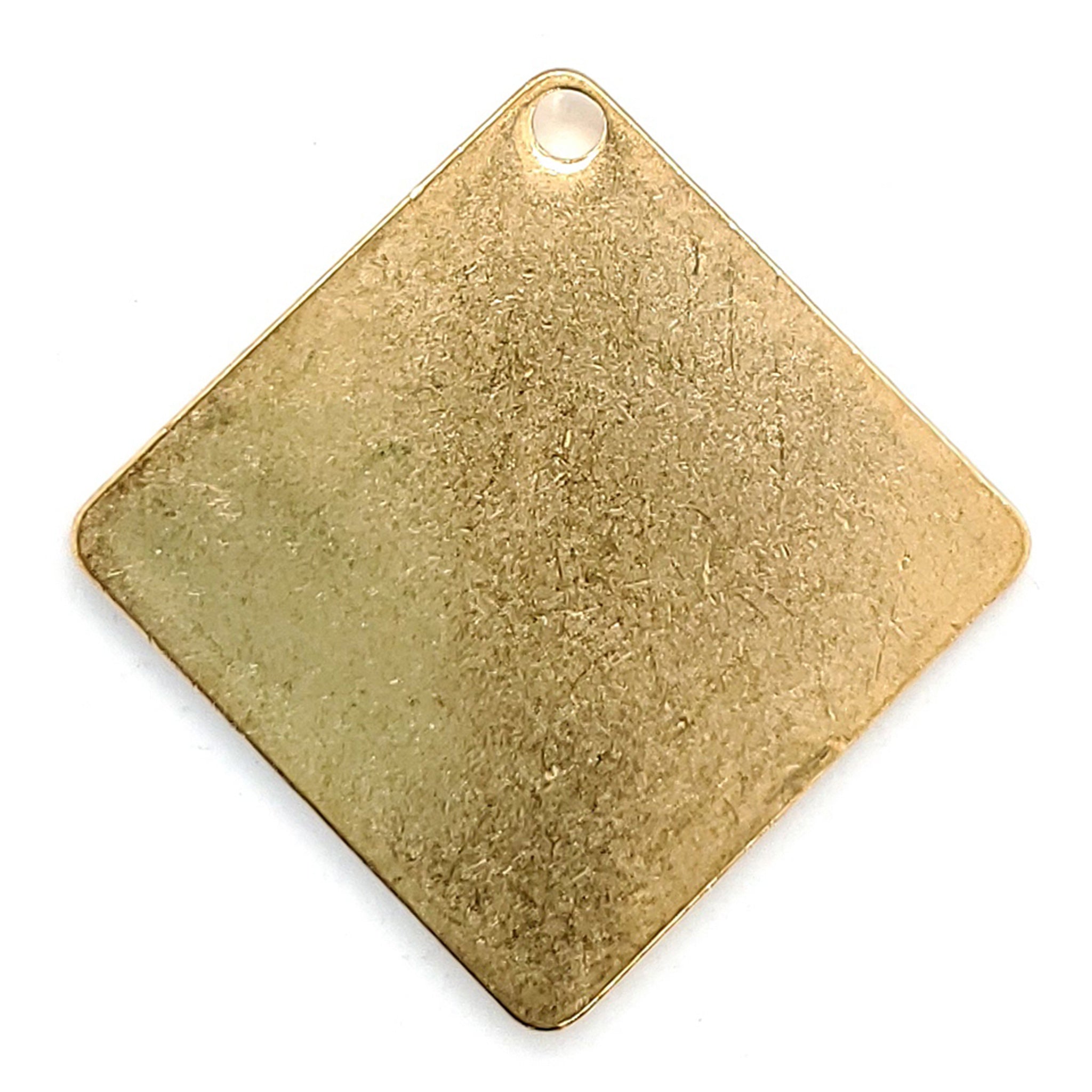 Brass Blank Diamond With Hole Pendant / SBB0220、mySite、dreamappss