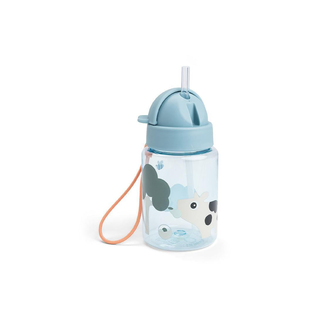  Done By Deer Straw Bottle - Tiny Farm Blue、mySite、merchandisen