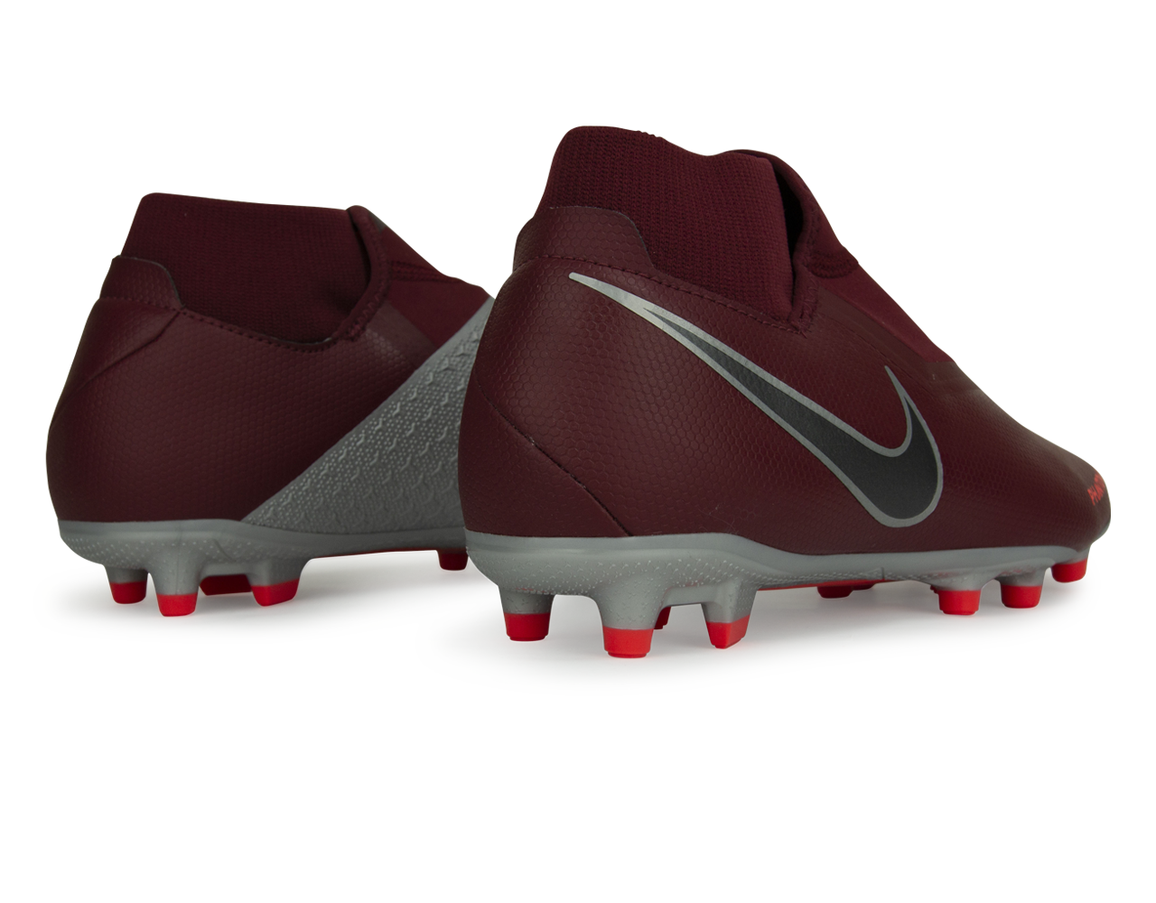 Nike Men's PhantomVSN Academy DF FG/MG Team Red/Metalic Dark Grey、mySite、bottomscart