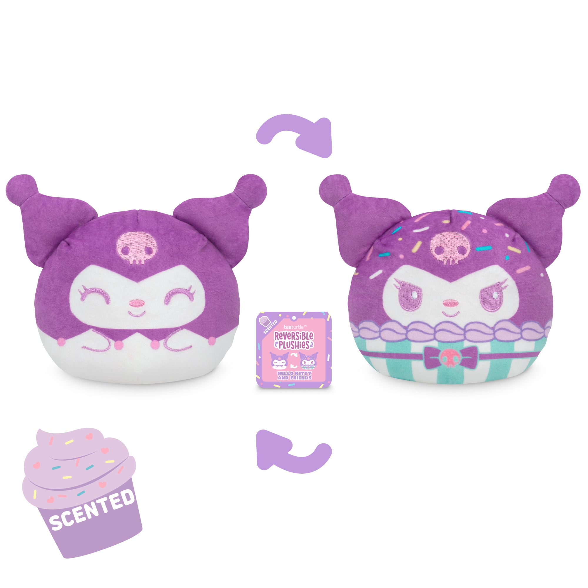 Kuromi Cupcake 4 Cupcake-Scented Reversible Plushie、mySite、lovesweatpilates