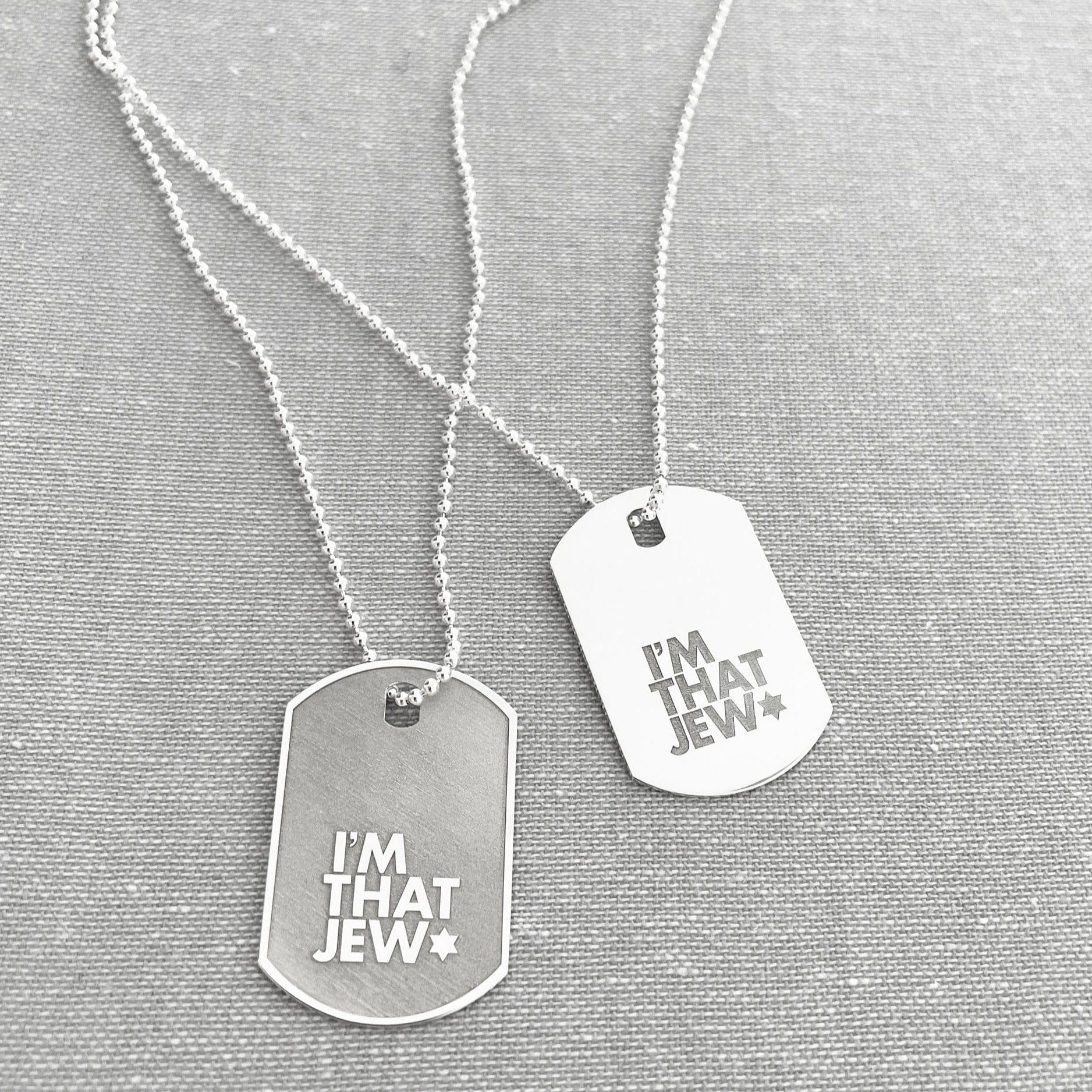 I'm That Jew Necklace - (Sterling Silver or Gold-Plated)、mySite、topwebapps