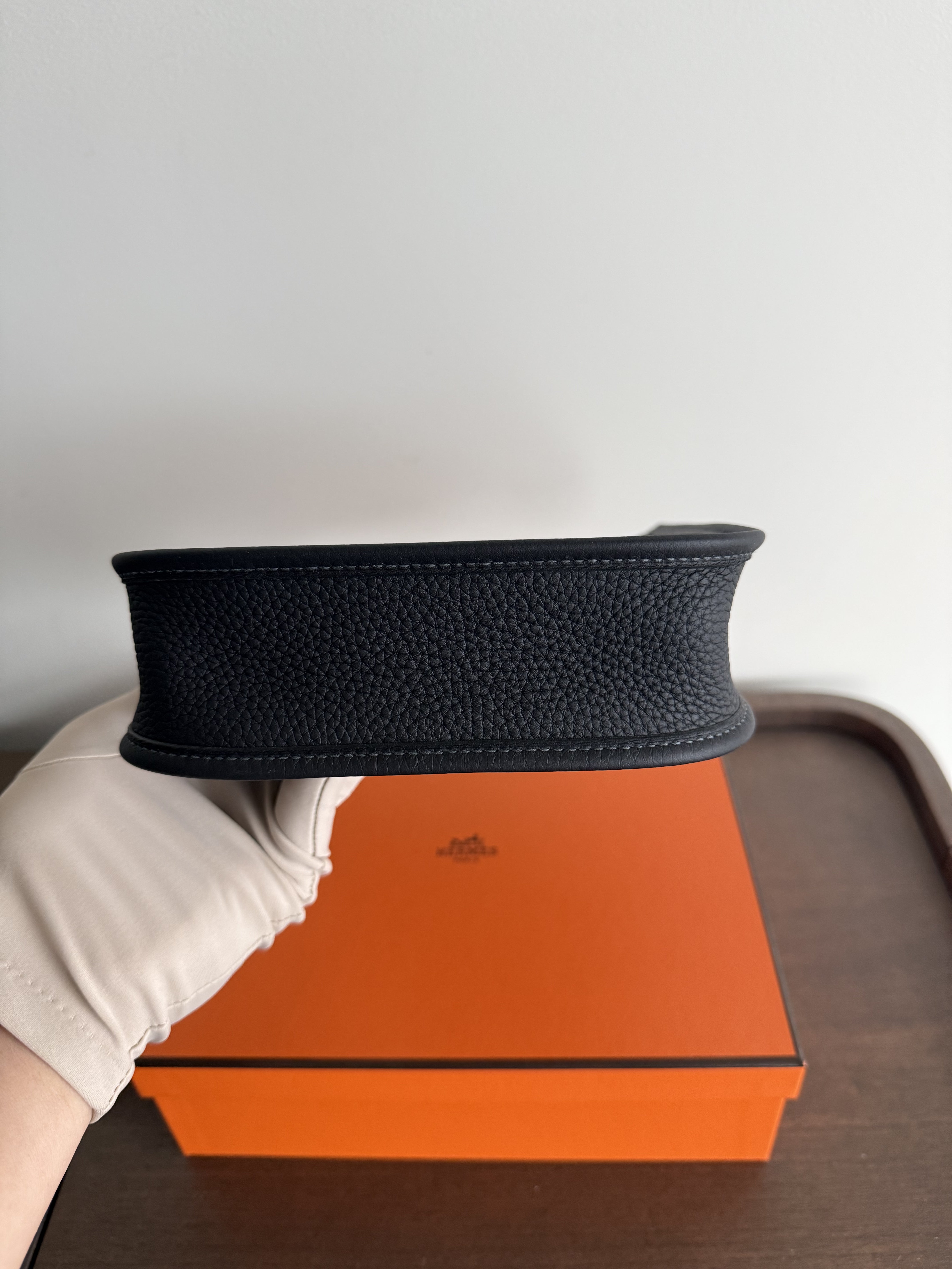 Hermès Mini Evelyne 16 Bag Caban Clemence PHW、mySite、garminoutage.com