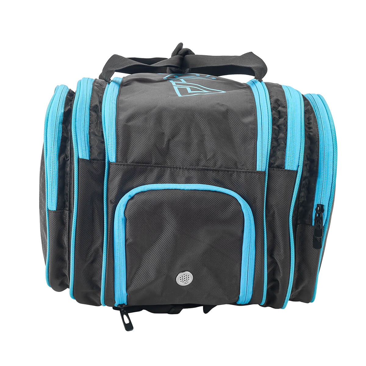 JOOLA Tour Elite Pickleball Bag (Black/Light Blue)