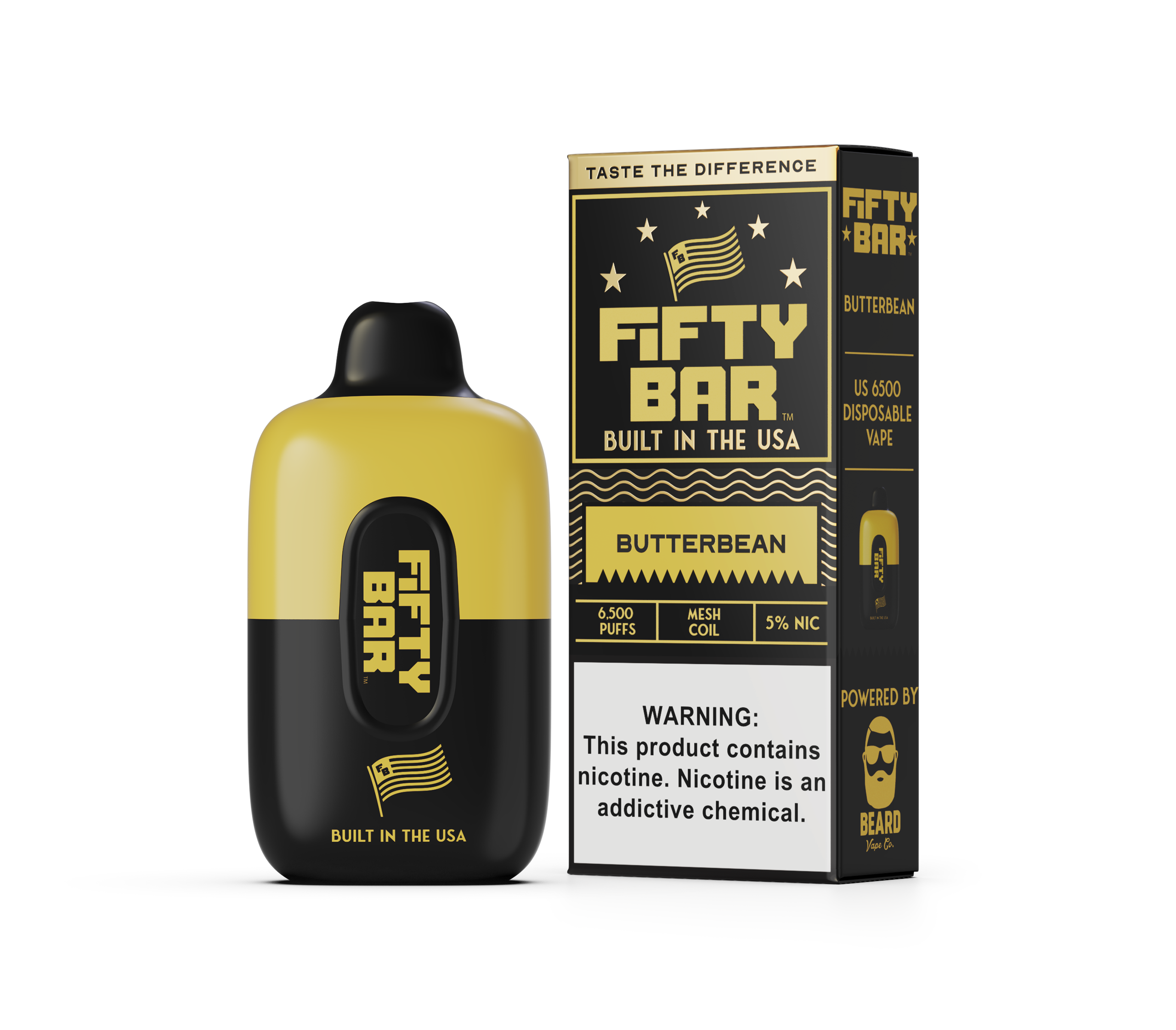 Fifty Bar 6500 Puff Rechargeable Vape Disposable 16mL、mySite、zt4zffjzw