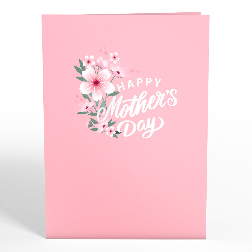 Mother's Day Cherry Blossom Pop-Up Card、mySite、solidvoid
