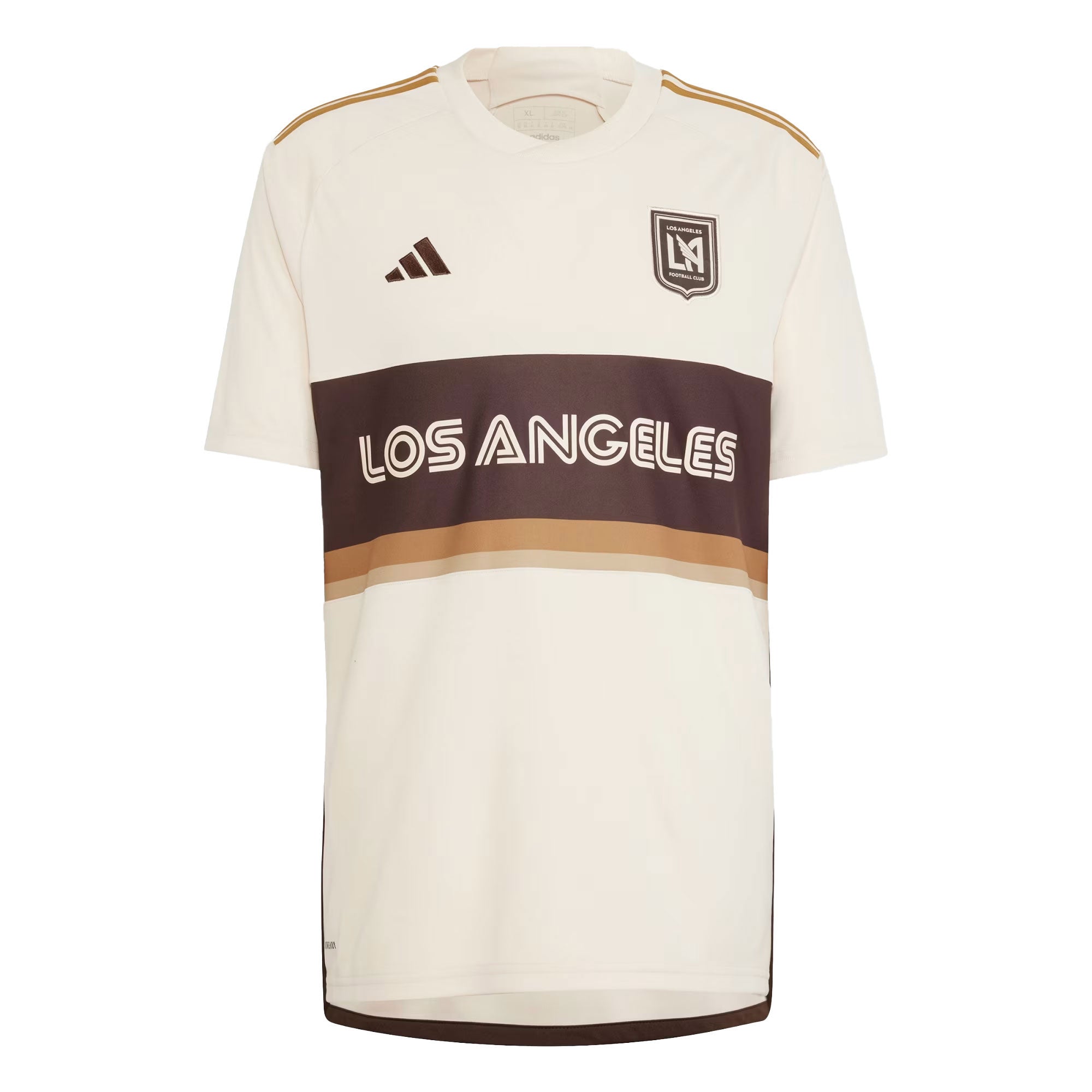 adidas Men's LAFC 2024/25 Archive Jersey Linen/Brown、mySite、noshort