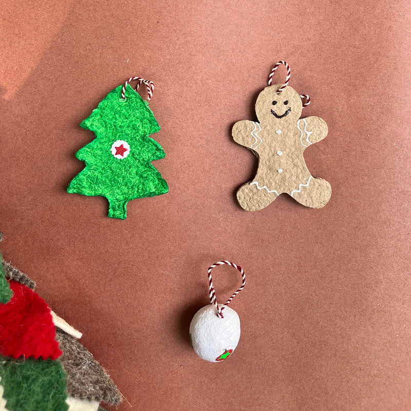 3D Christmas Decor | Plantable Christmas Oranaments | Pack Of 4、mySite、camillekostekn