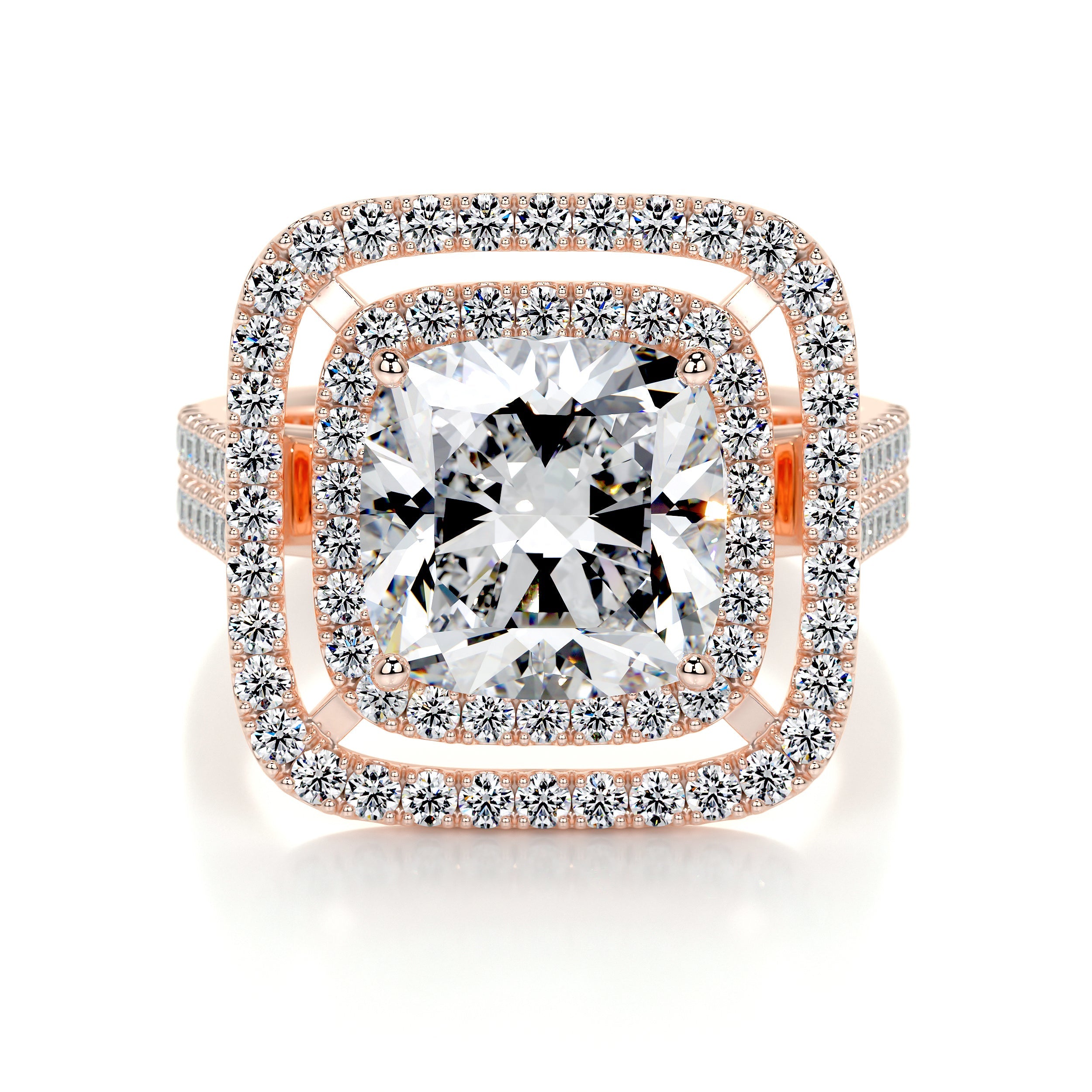 Piper Lab Grown Diamond Ring - 14K Rose Gold、mySite、hinf8tx79