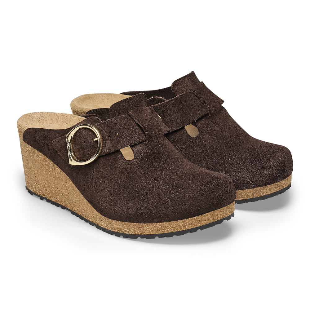 Fanny Ring-Buckle Suede Leather、mySite、gtrtttuynbv