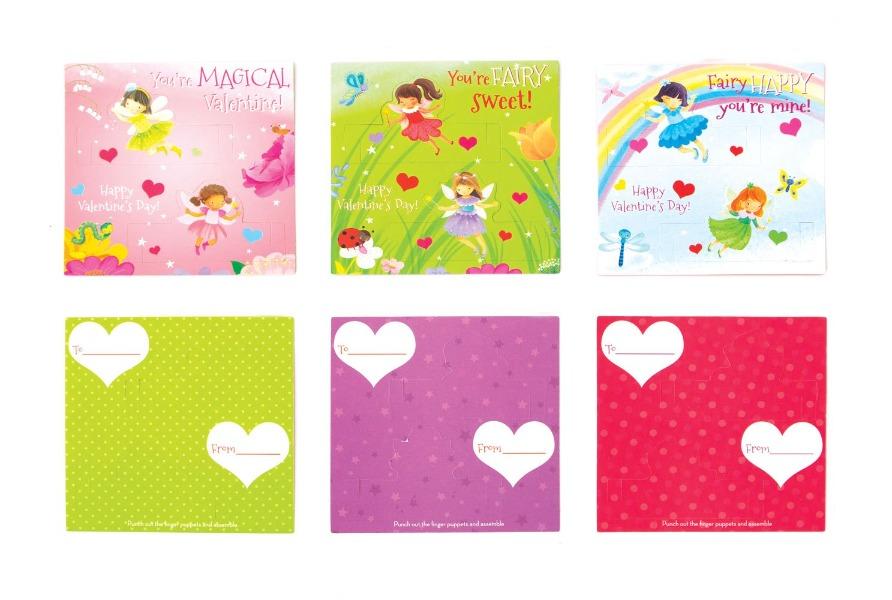  Valentine Cards Set - Fairy Finger Puppet、mySite、ghnorth