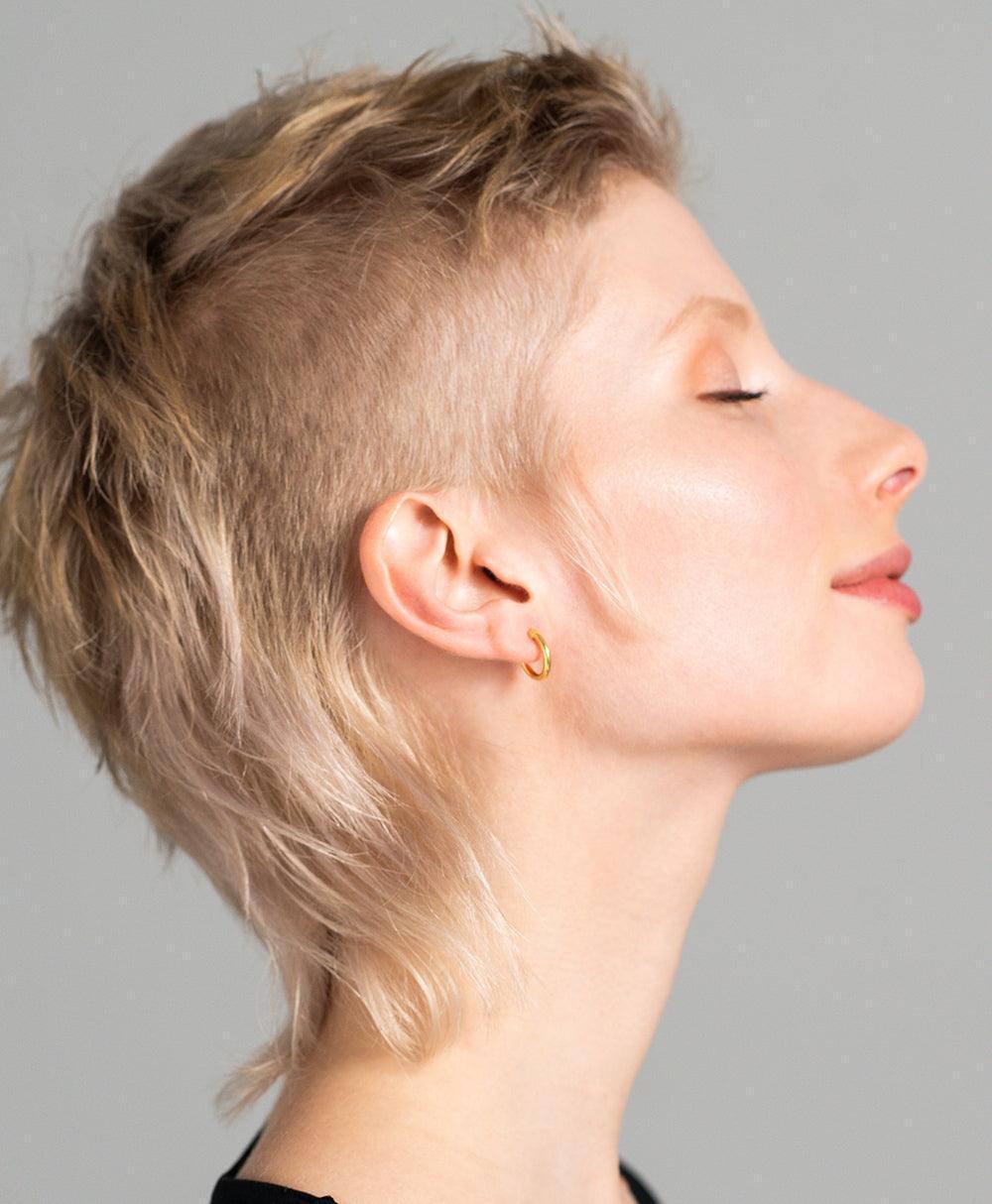  Meja Creole 18ct Gold Plated