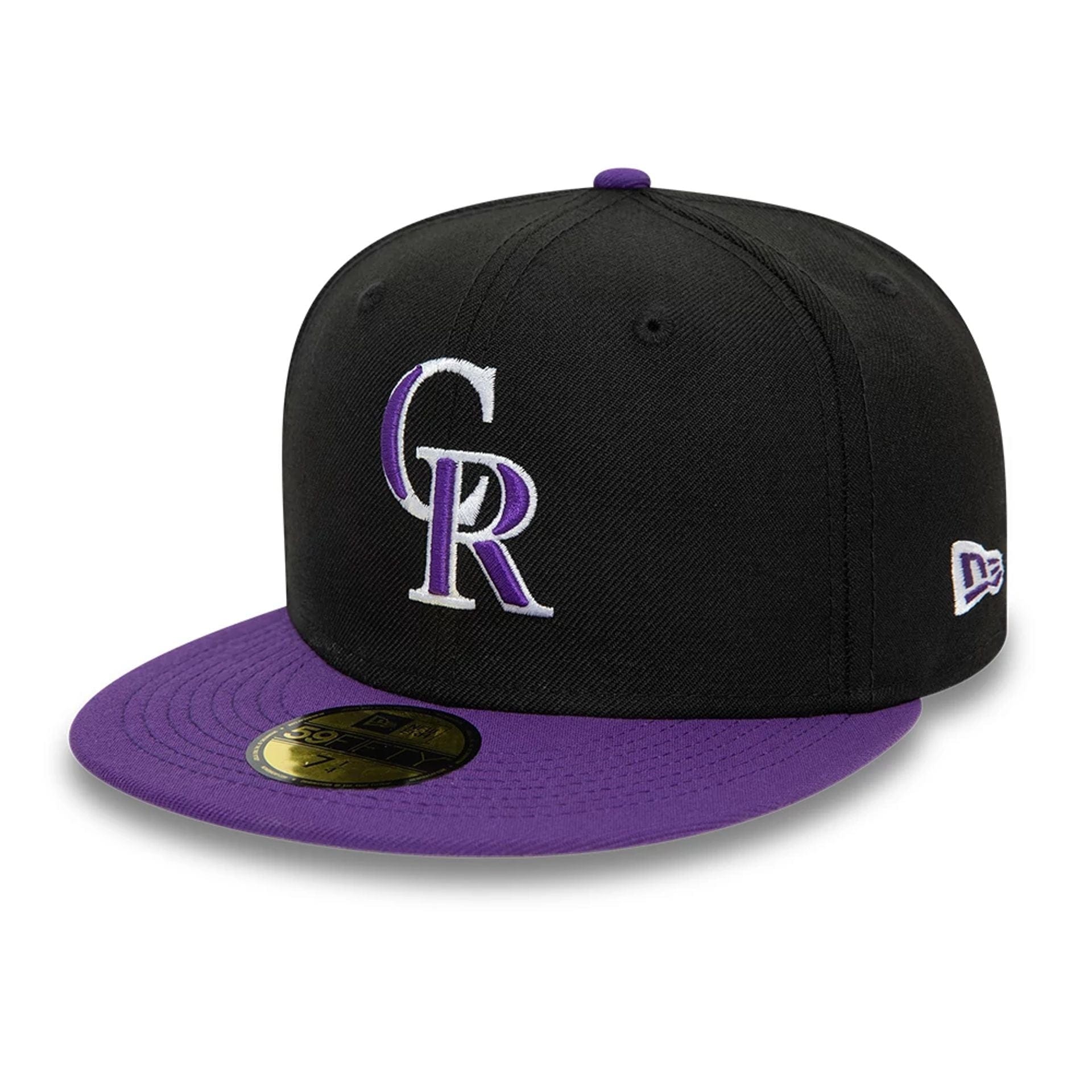 Colorado Rockies MLB Purple Success Black 59FIFTY Fitted Cap、mySite、vikingsvslions