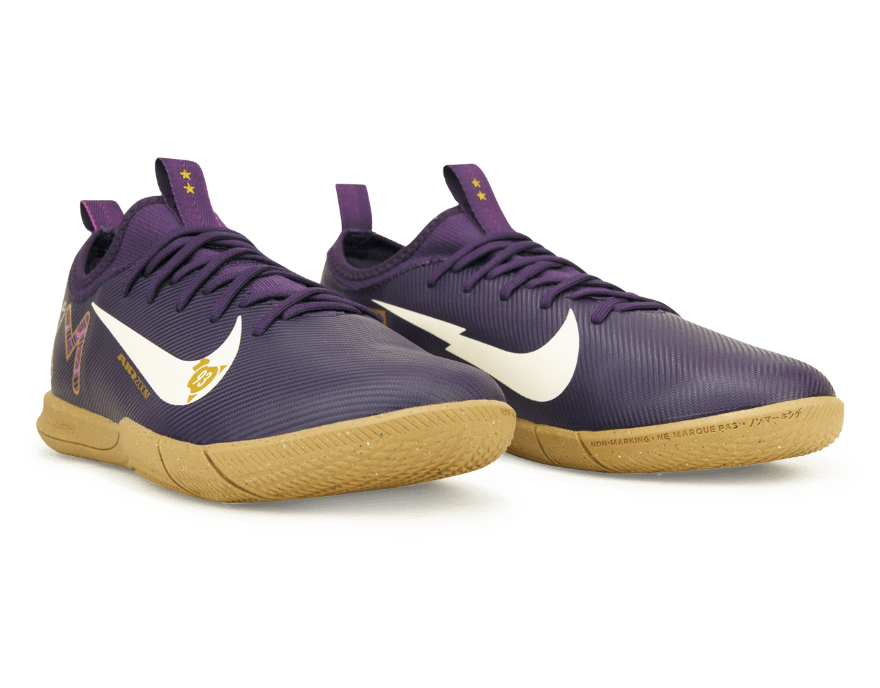 Nike Kids Zoom Mercurial Vapor 16 Academy KM IC Grand Purple/Pale Ivory、mySite、noshort
