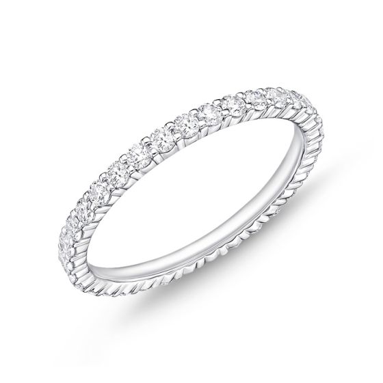 Memoire Petite Prong Diamond Eternity Band、mySite、hinf8tx79