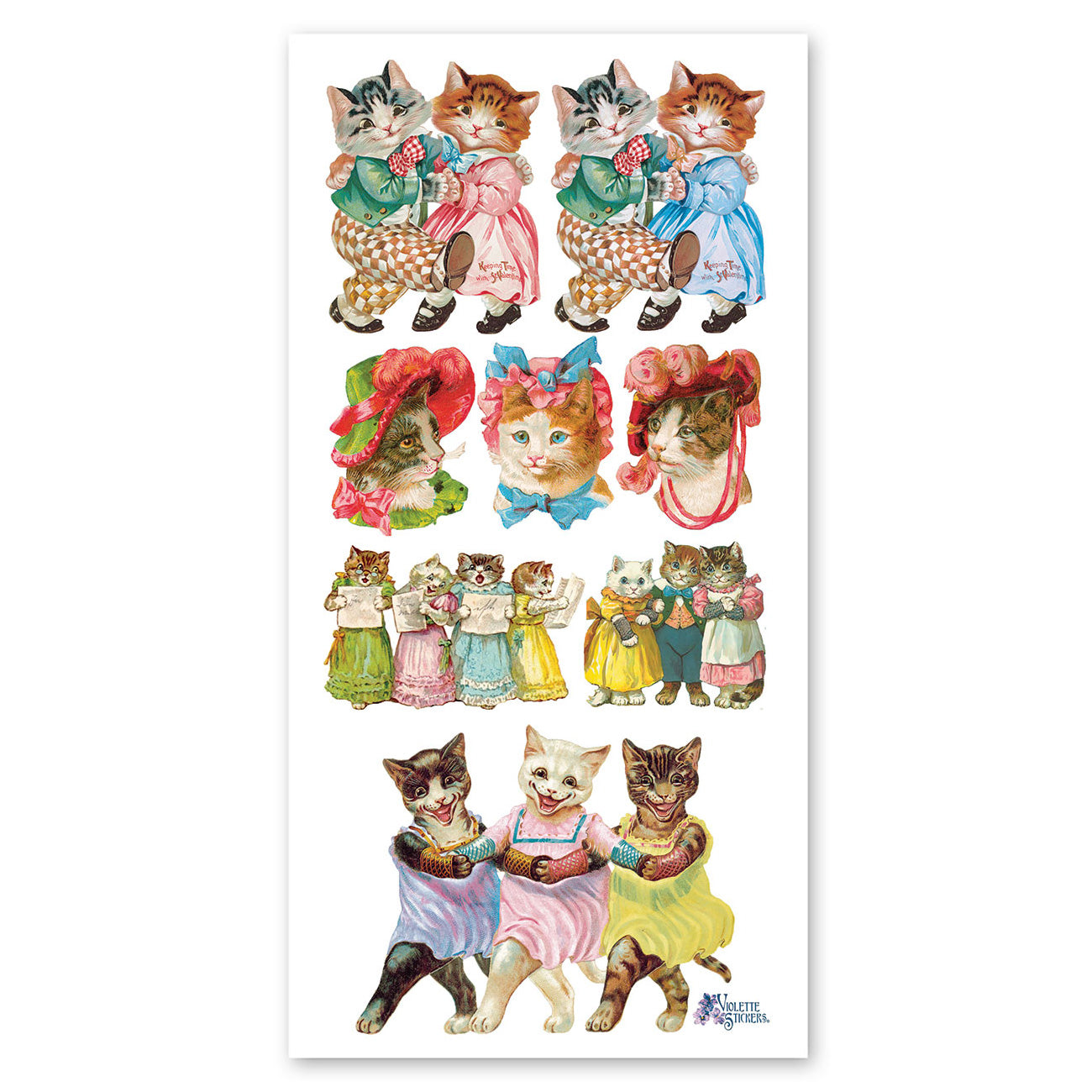  Dancing Cats Stickers、mySite、ghnorth