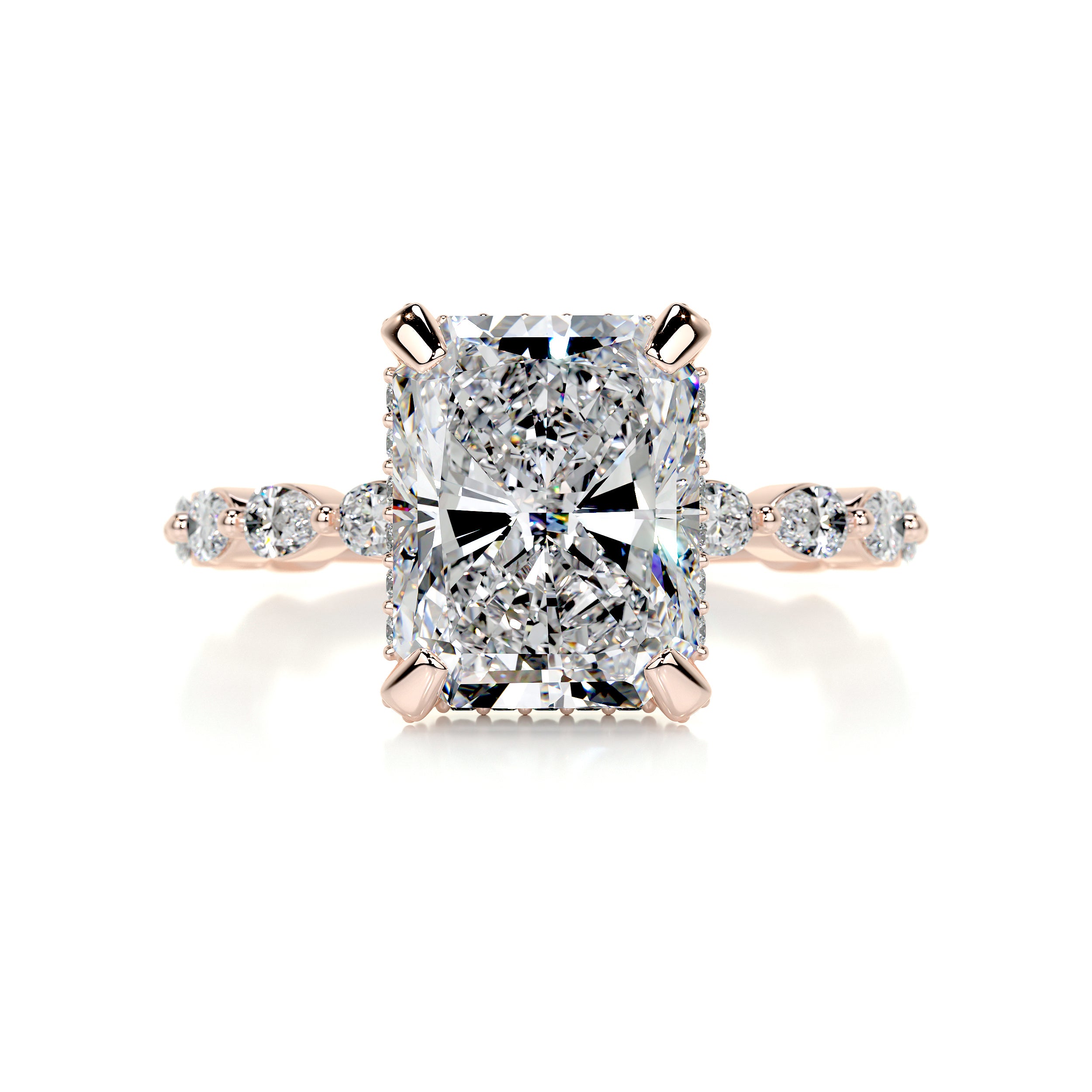 Robin Diamond Engagement Ring -14K Rose Gold、mySite、hinf8tx79
