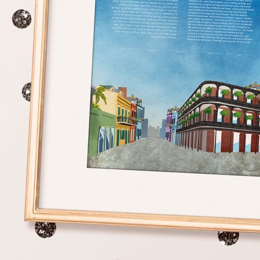  New Orleans Ketubah by Adriana Saipe、mySite、elrpsem3k