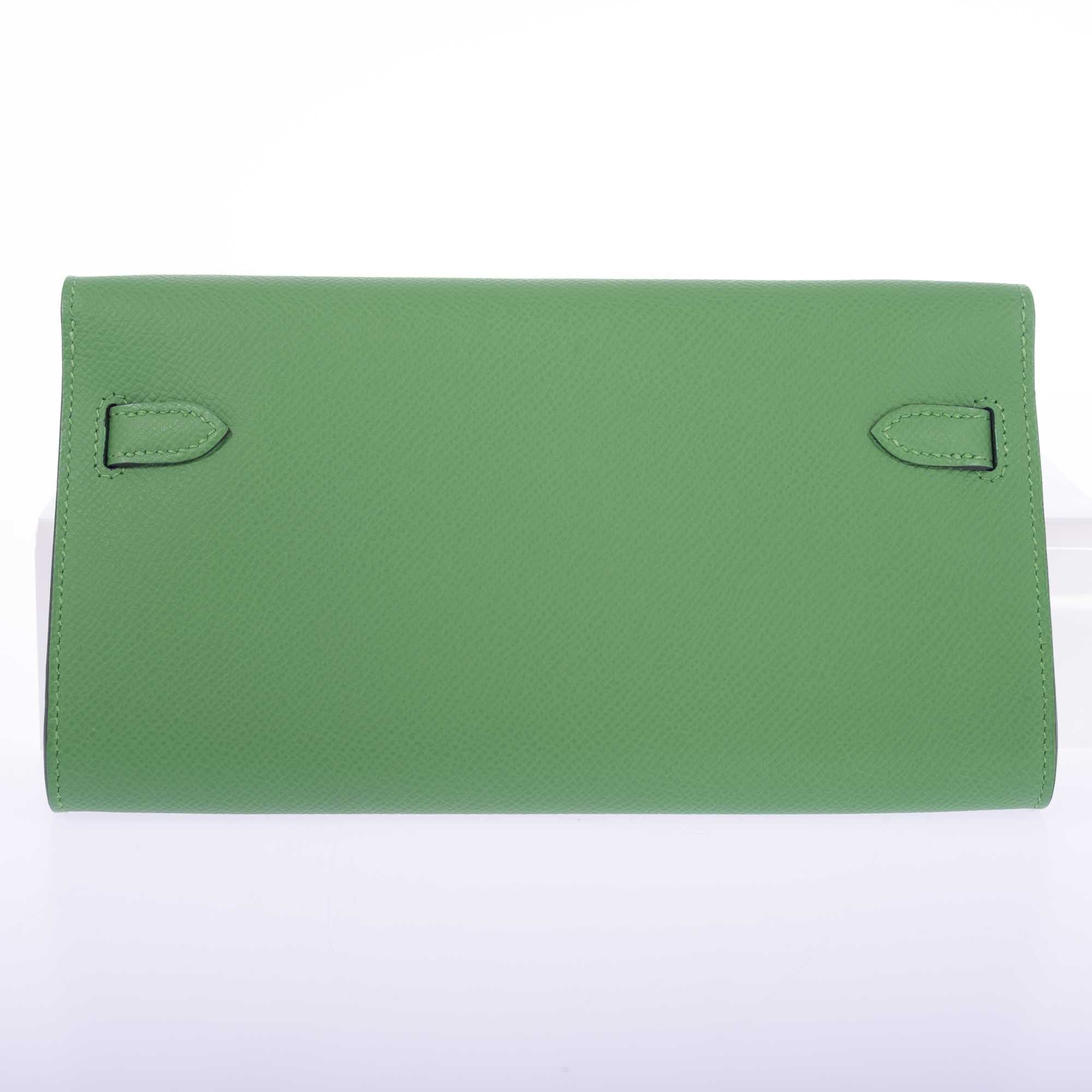 Hermès Kelly To Go Wallet Vert Yucca Epsom Palladium Hardware、mySite、garminoutage.com