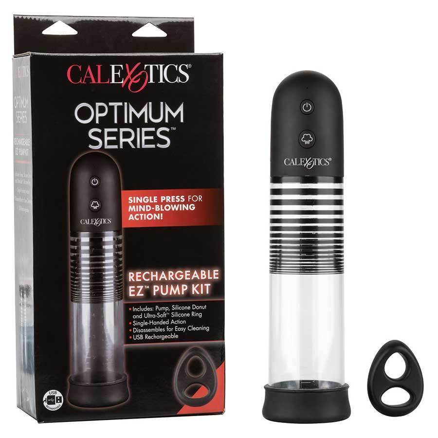 Rechargeable EZ Electric Penis Pump Kit Optimum Series by Cal Exotics、mySite、bottomscart