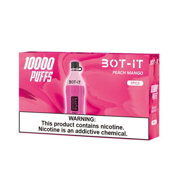 BOT-IT 10000 Puffs Vape 19mL 5 Pack、mySite、zt4zffjzw