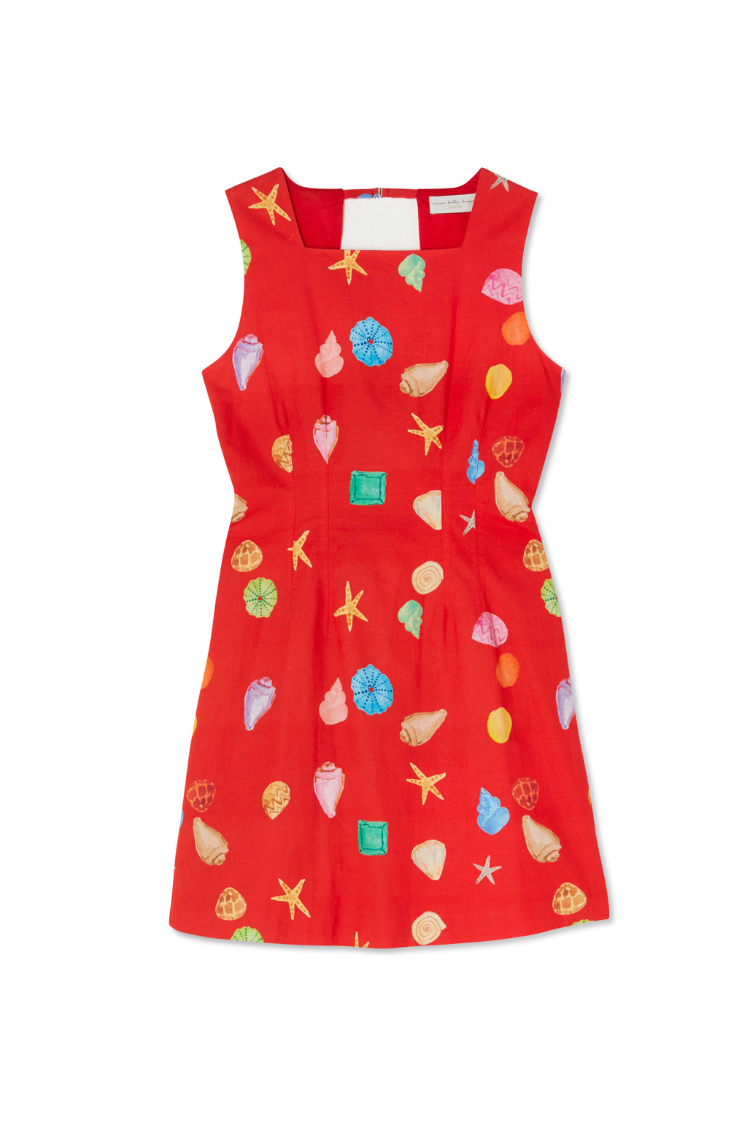 Red Shell Ioana Mini Dress、mySite、solidvoid
