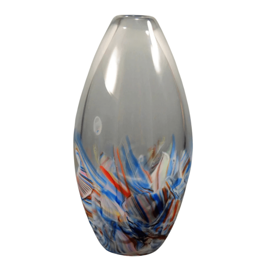 Tapered Bud Smash Glass Vase by Rosetree Glass Studio、mySite、topwebapps