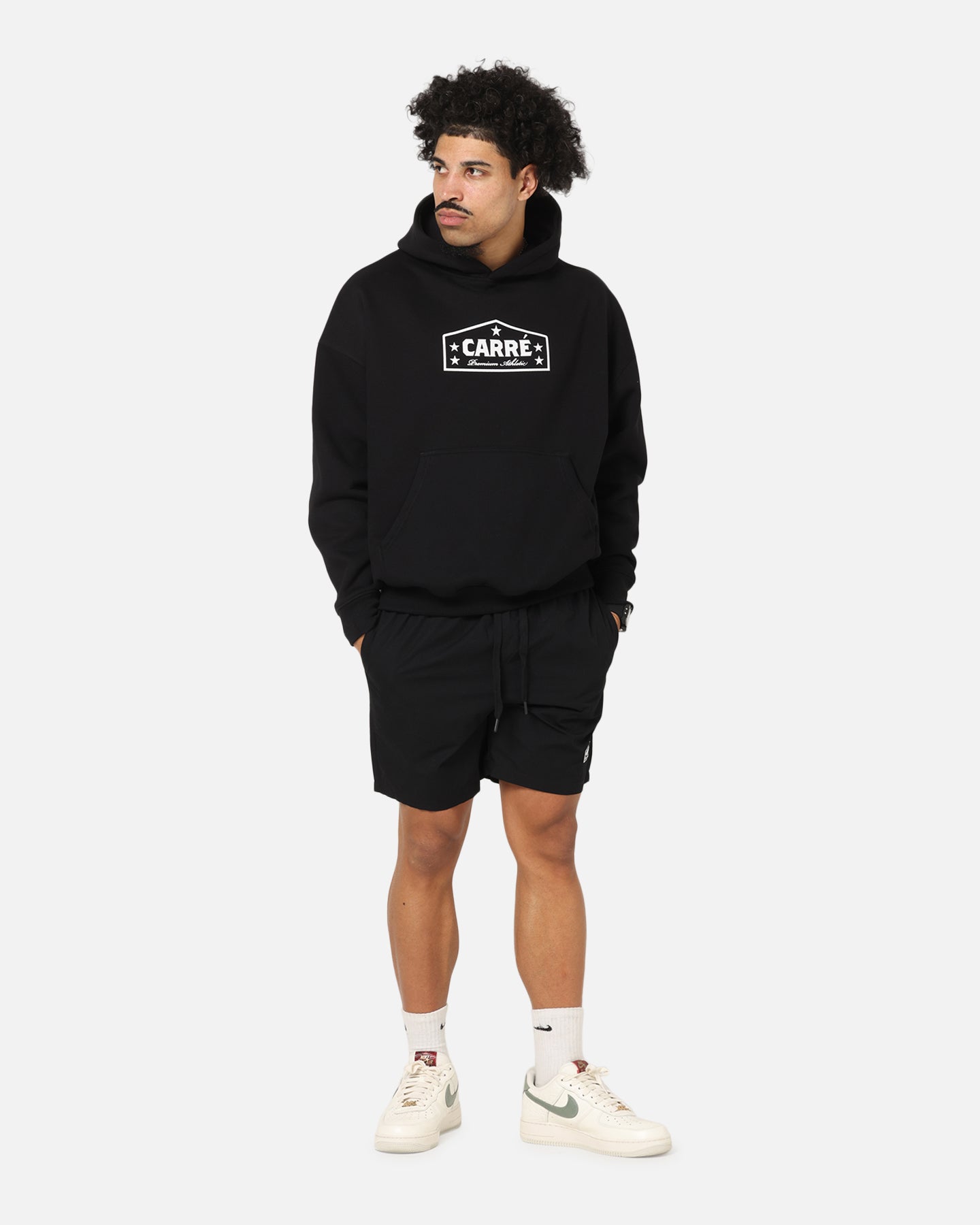 Carre Block Star Beach Shorts Black、mySite、zt4zffjzw