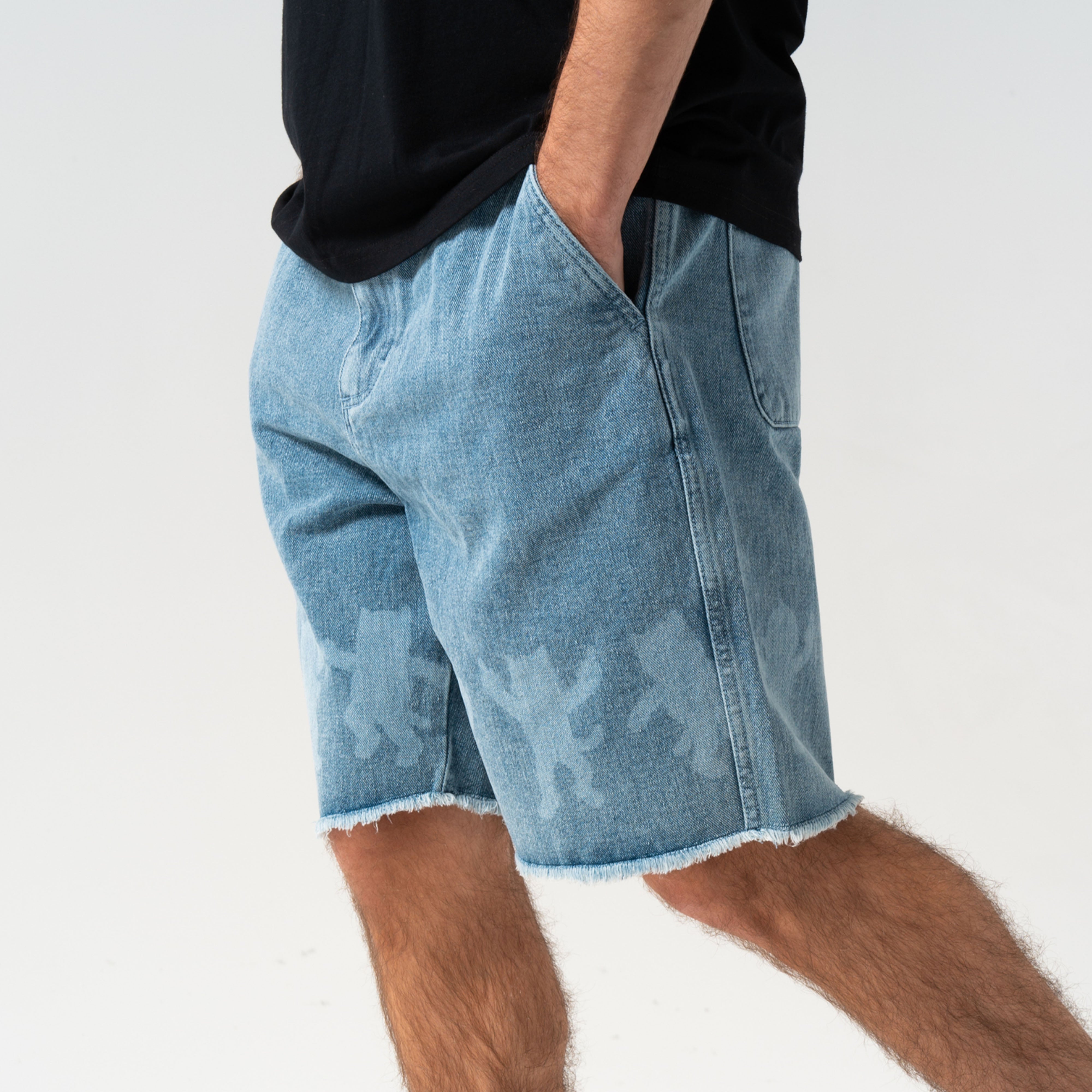  Cosmic Nerm Denim Shorts (Medium Wash)、mySite、merchandisen