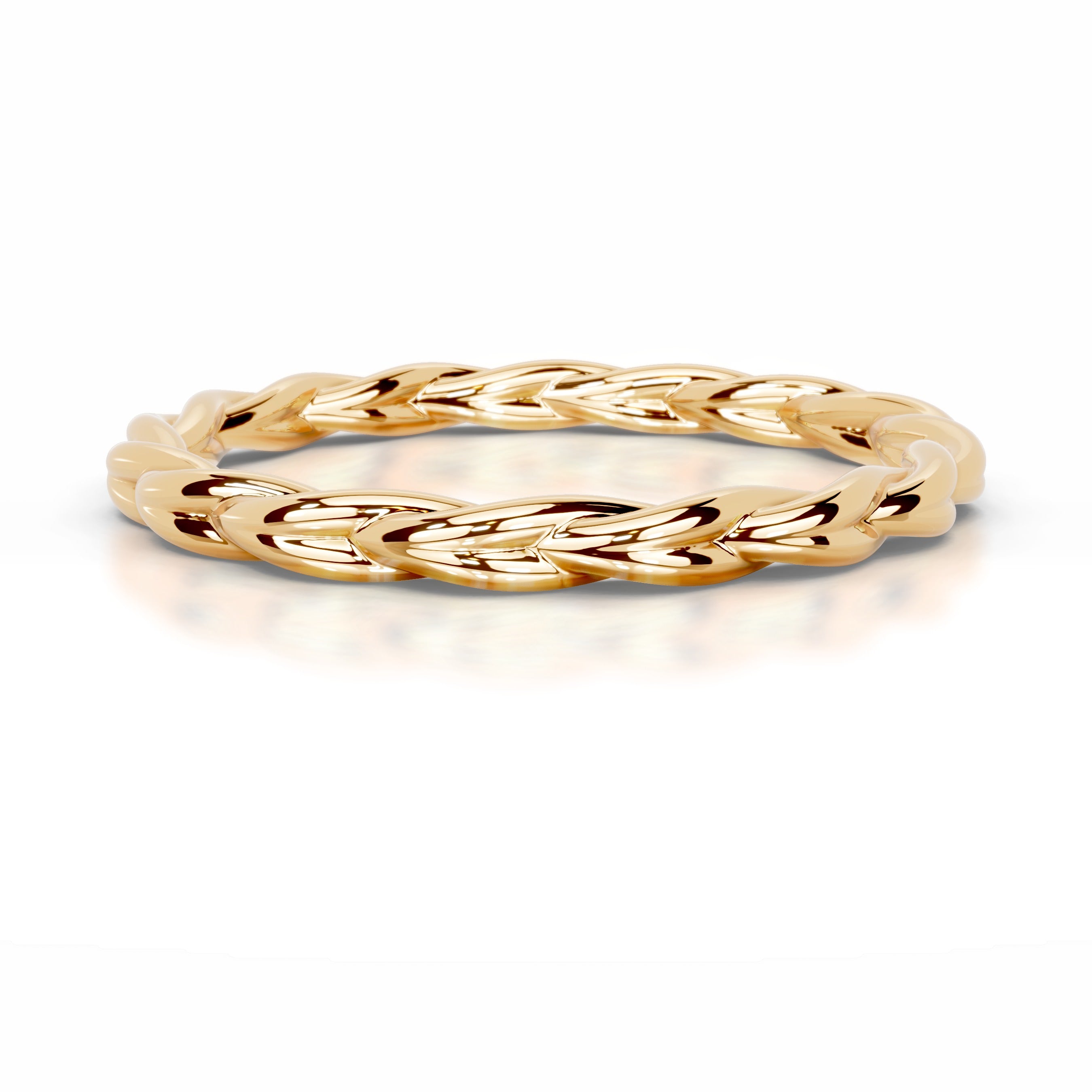 Milani Diamond Wedding band - 18K Yellow Gold、mySite、hinf8tx79