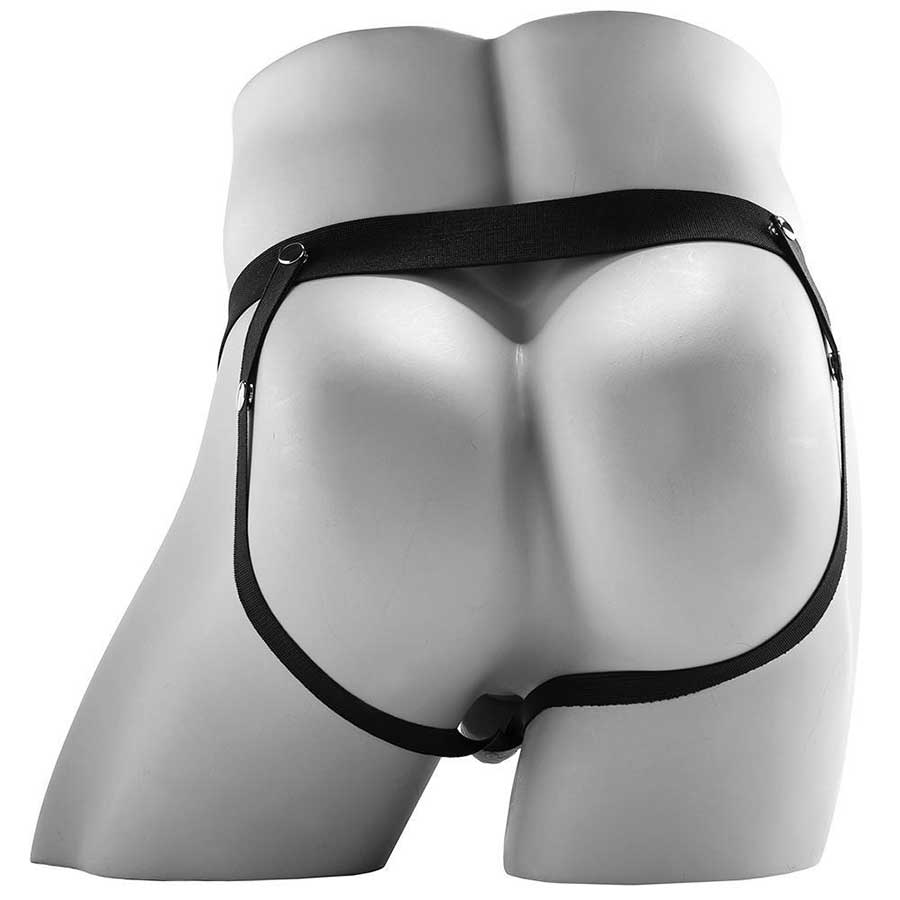 9 Inch Brown Squirting Hollow Realistic Strap-On with Balls by Fetish Fantasy、mySite、bottomscart