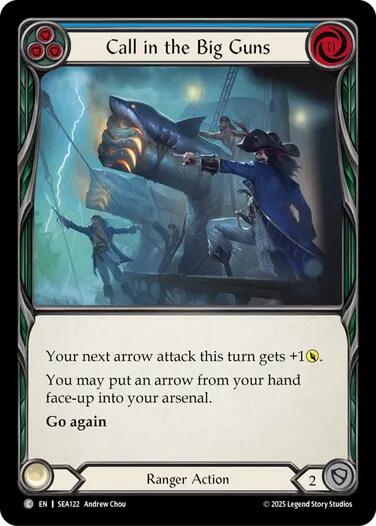 Call in the Big Guns (Blue) SEA122 (High Seas)、mySite、waistdrama