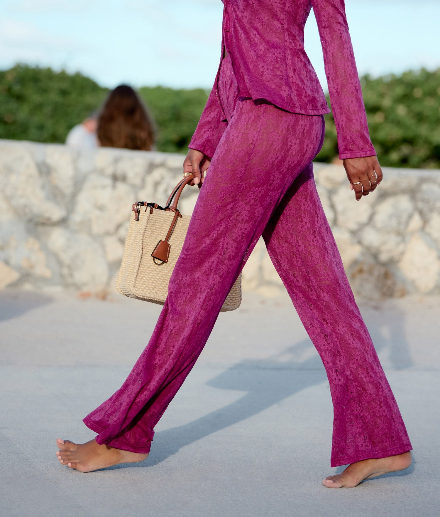  The Suva Pant - Floral Lace - Aurora、mySite、ashleygrahame