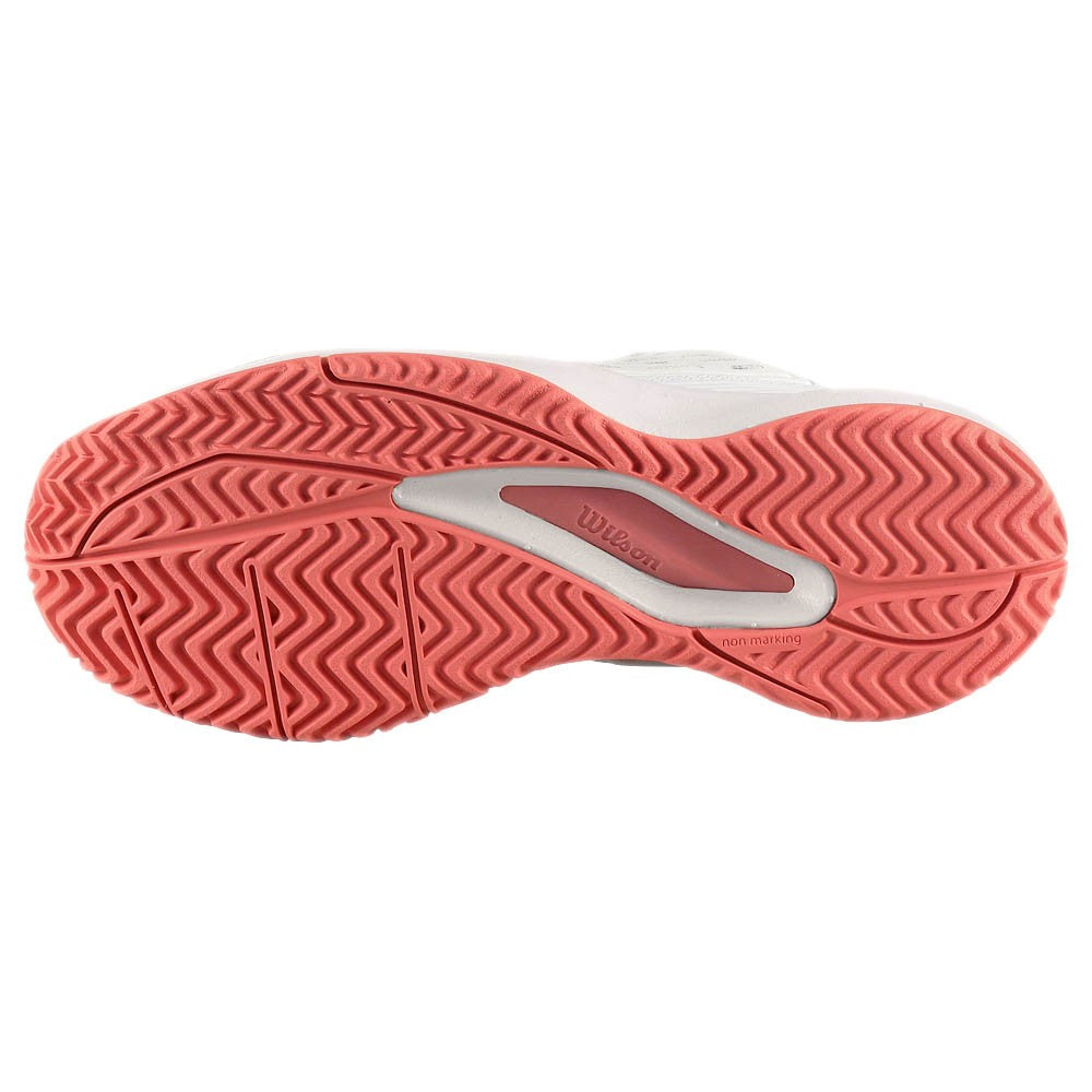 Wilson Junior Rush Pro Ace - White/Mauve Glow